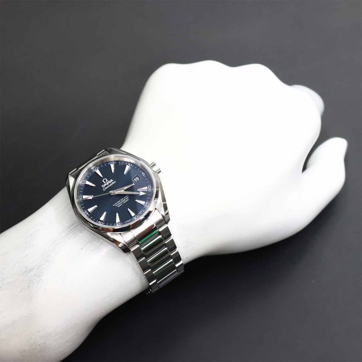 Seamaster Aqua Terra Co-Axial 231 10 42 21 03 003 Navy Dial