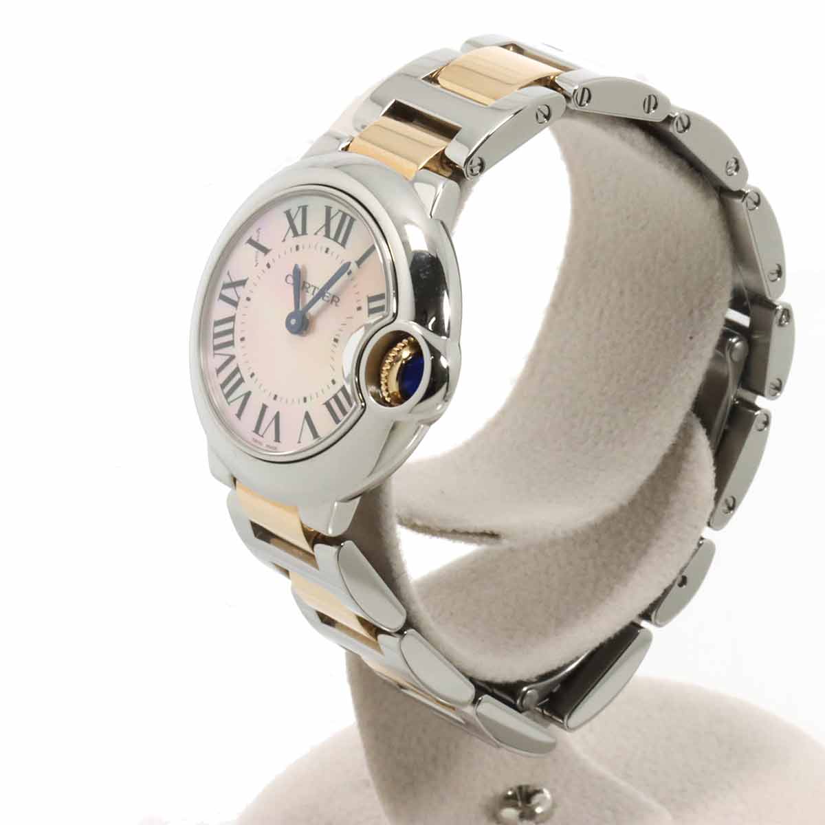 ballon bleu SM W6920034 Quartz PG Pink Shell Dial