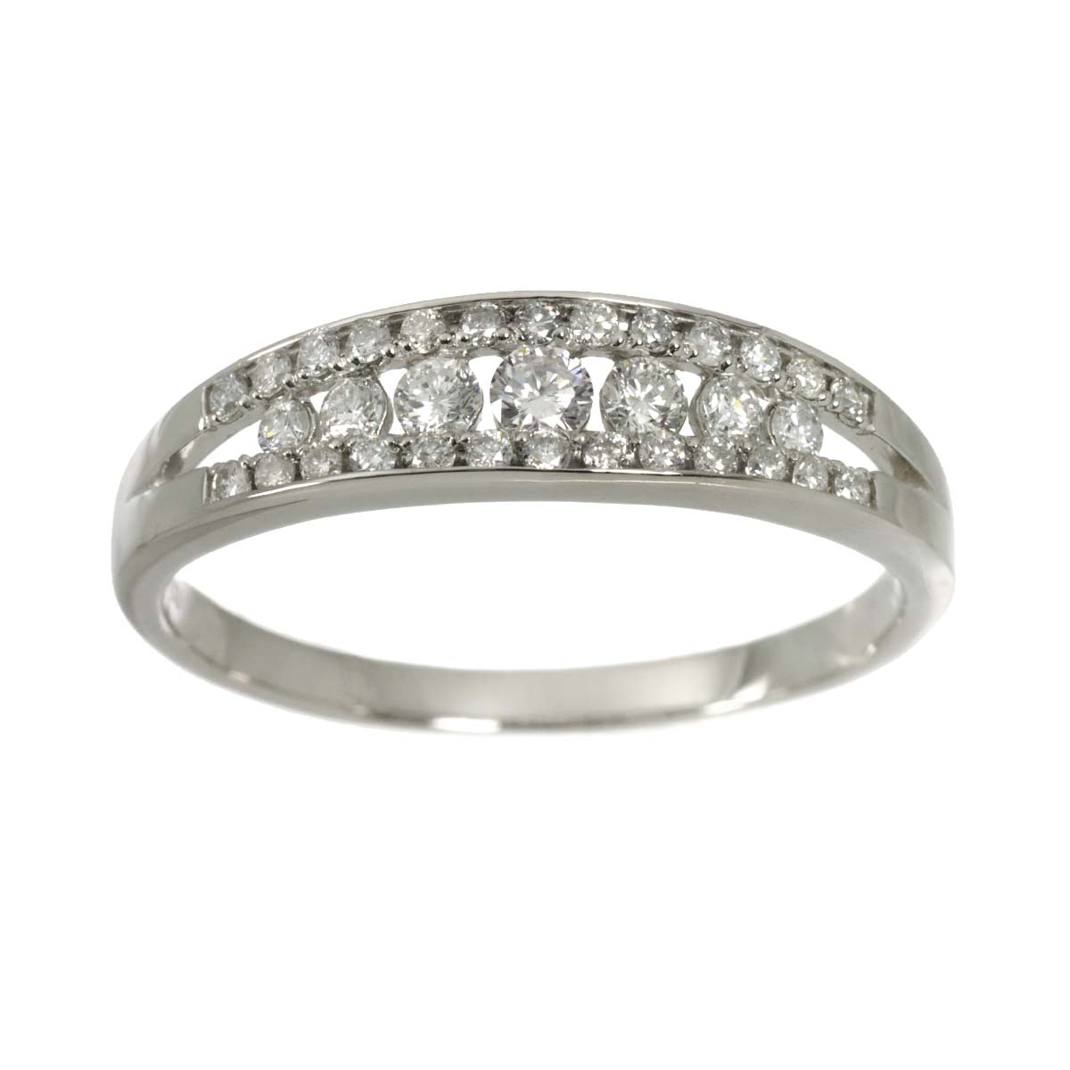 Diamond 0.50ct Ring Pt Platinum size9.75-10(US)