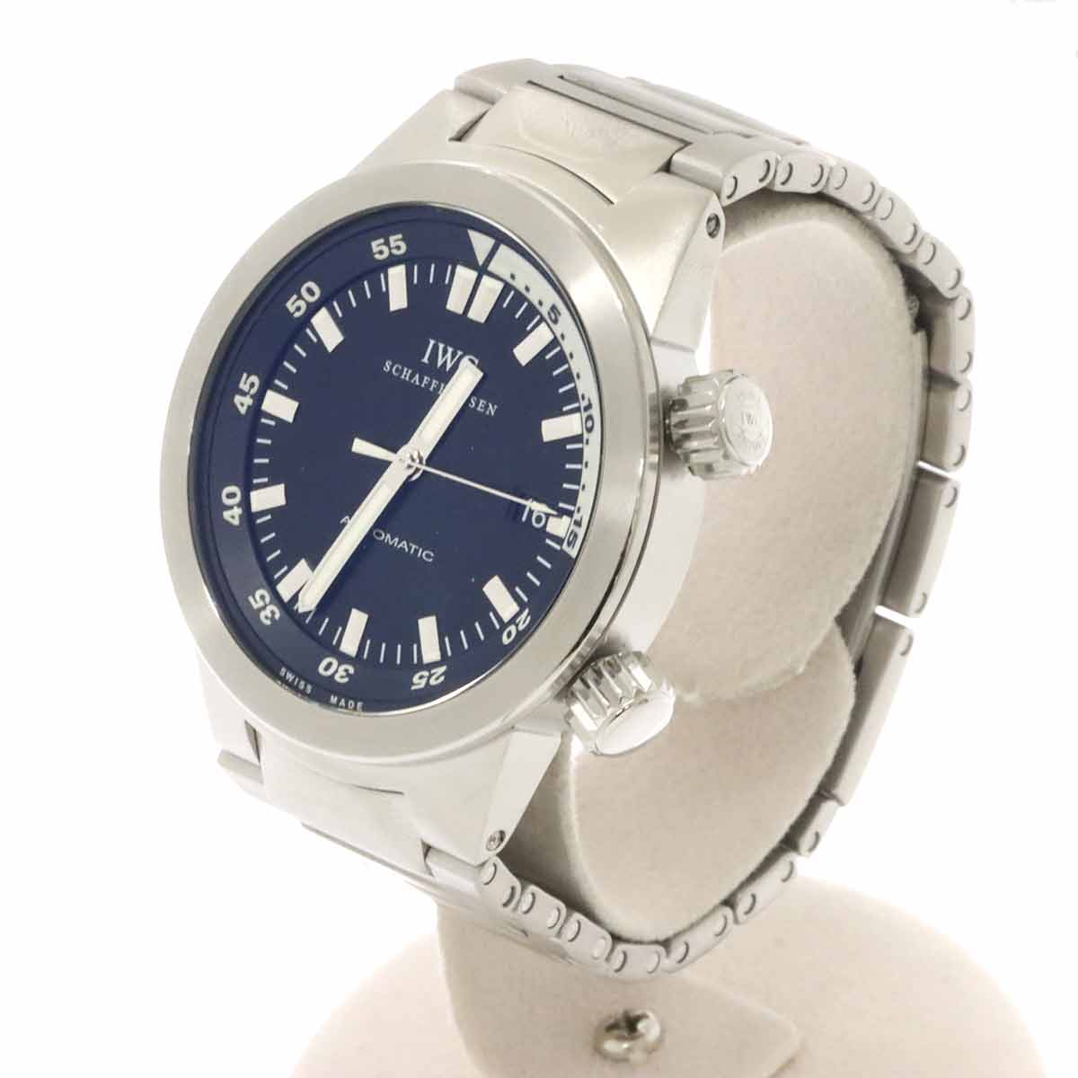 Aqua Timer IW354805 Black Dial Automatic Mens Wrist Watch