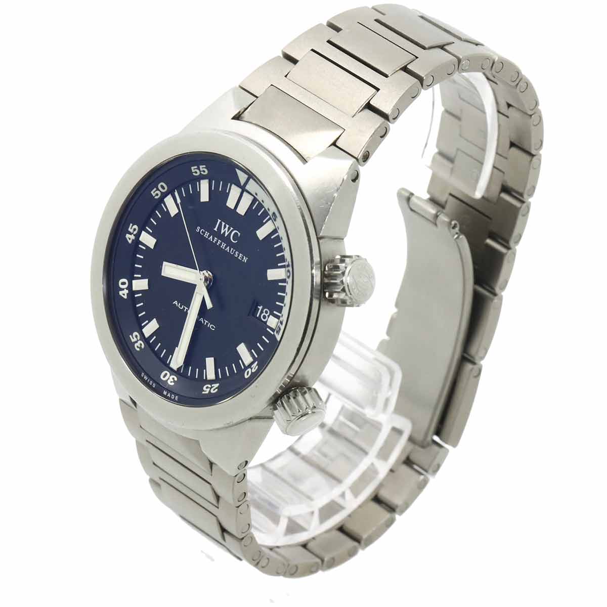 Aquatimer IW354807 Automatic Black Dial Mens Watch