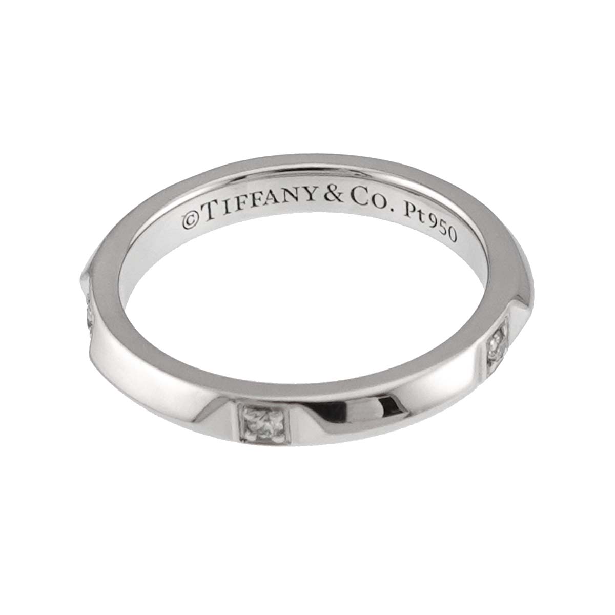 True Diamond Ring Platinum size4-4.5(US)
