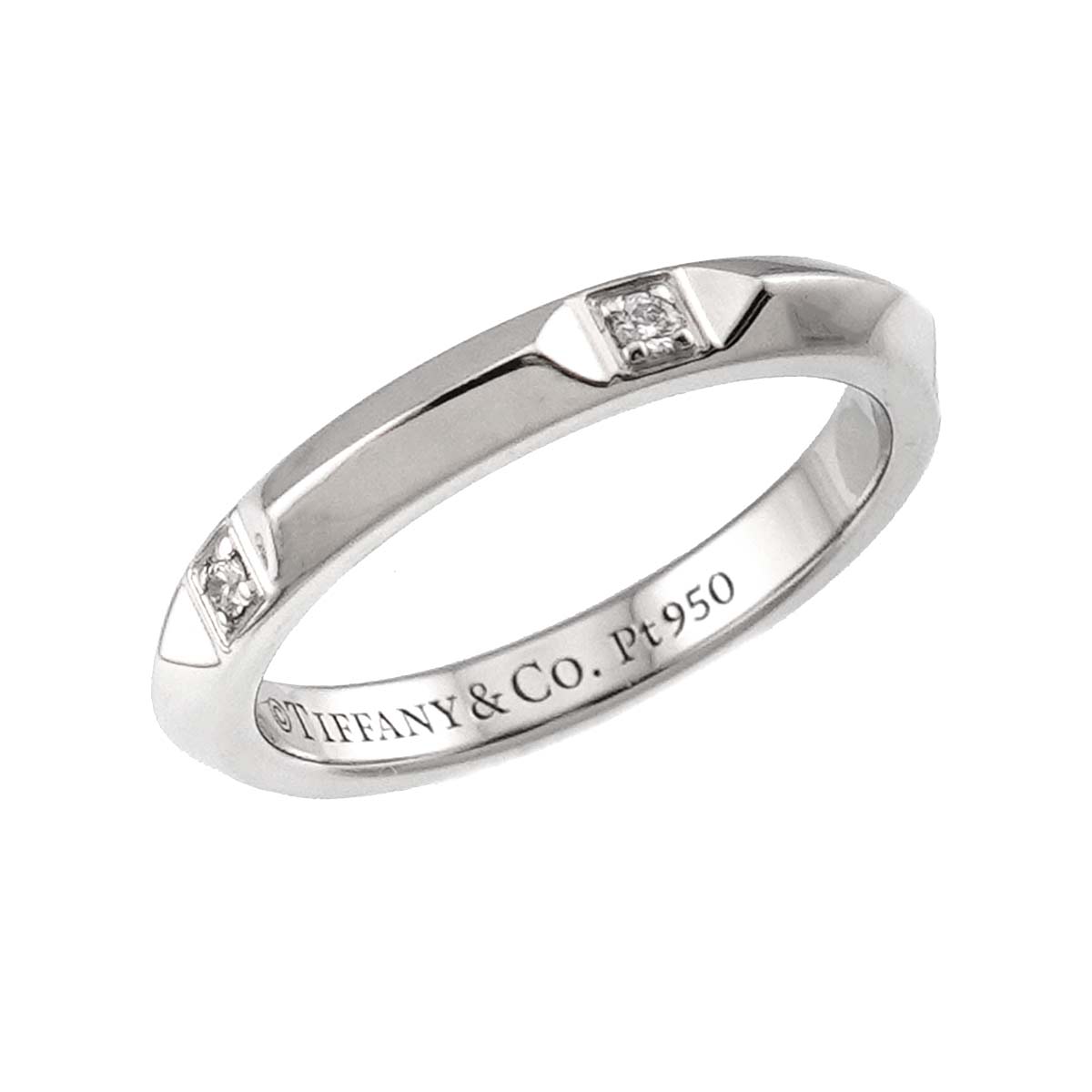 True Diamond Ring Platinum size4-4.5(US)
