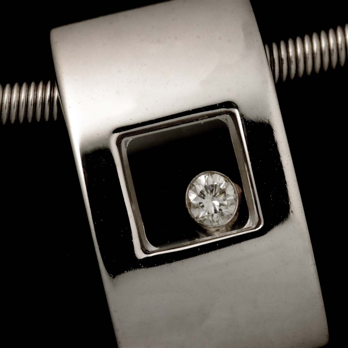 Happy Diamond Necklace 18K White Gold 750
