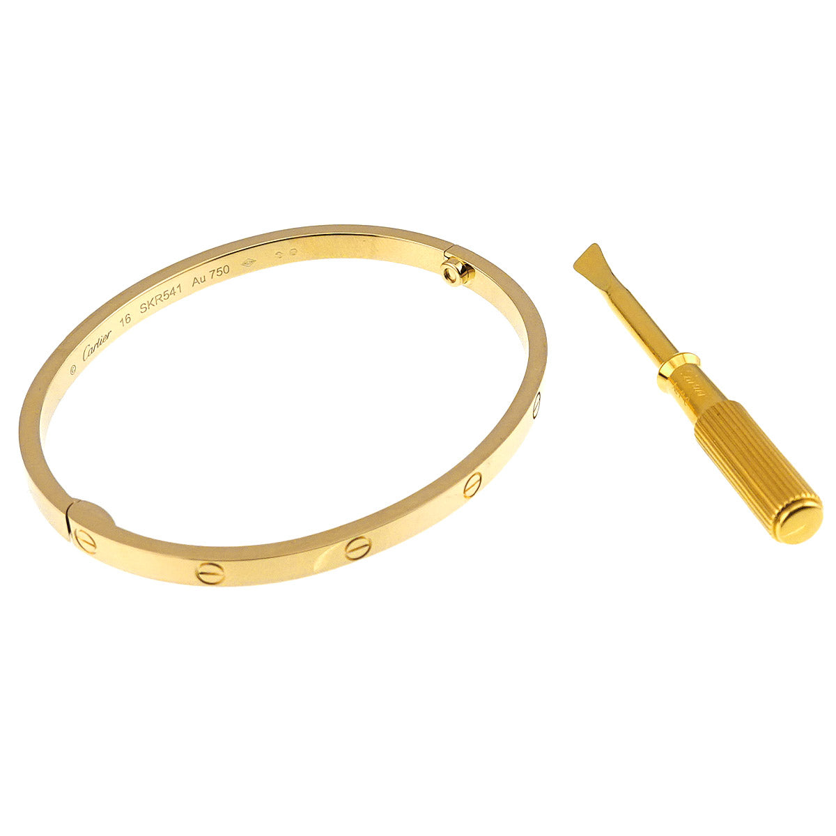 Love Bracelet SM 18K Yellow Gold 750 Size16