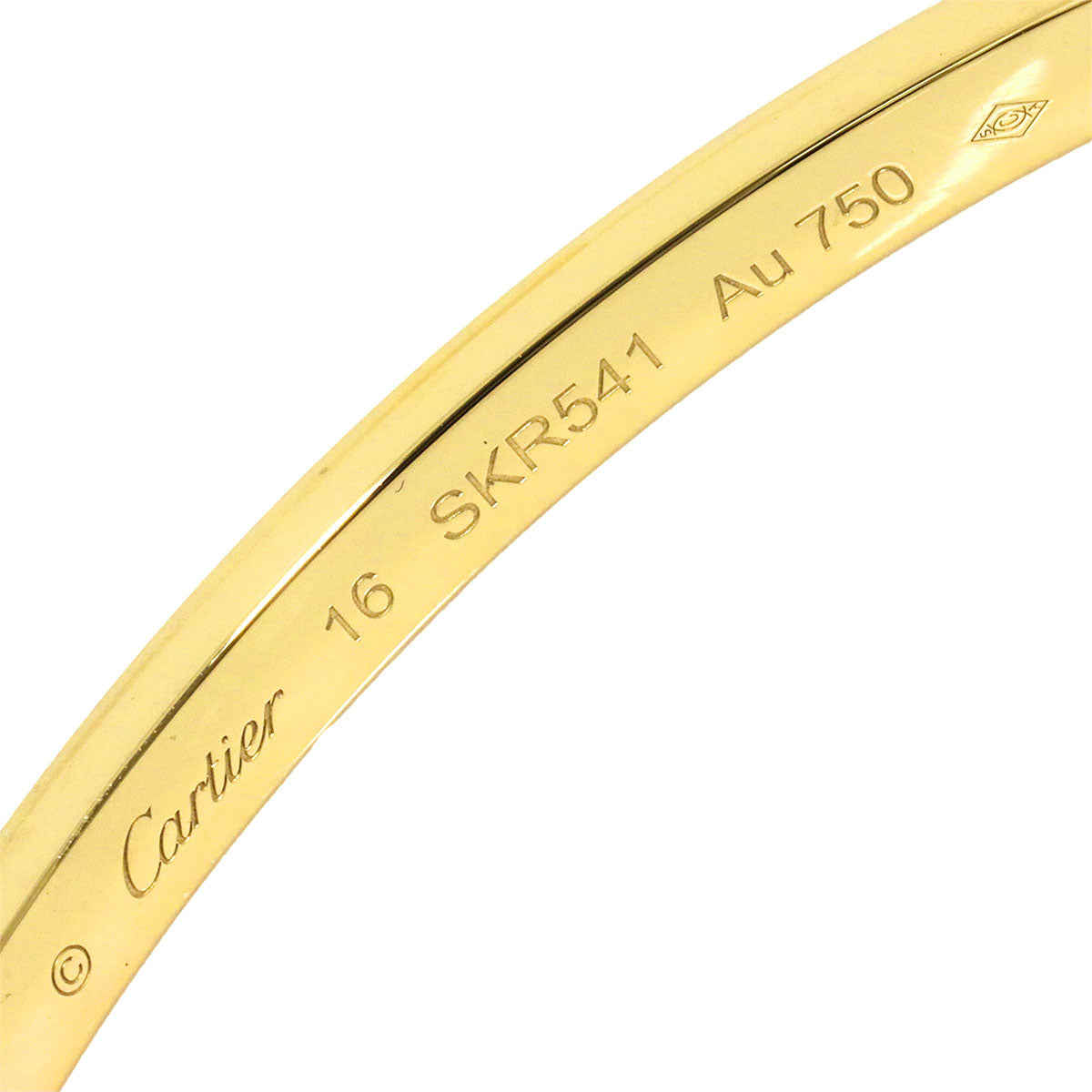 Love Bracelet SM 18K Yellow Gold 750 Size16