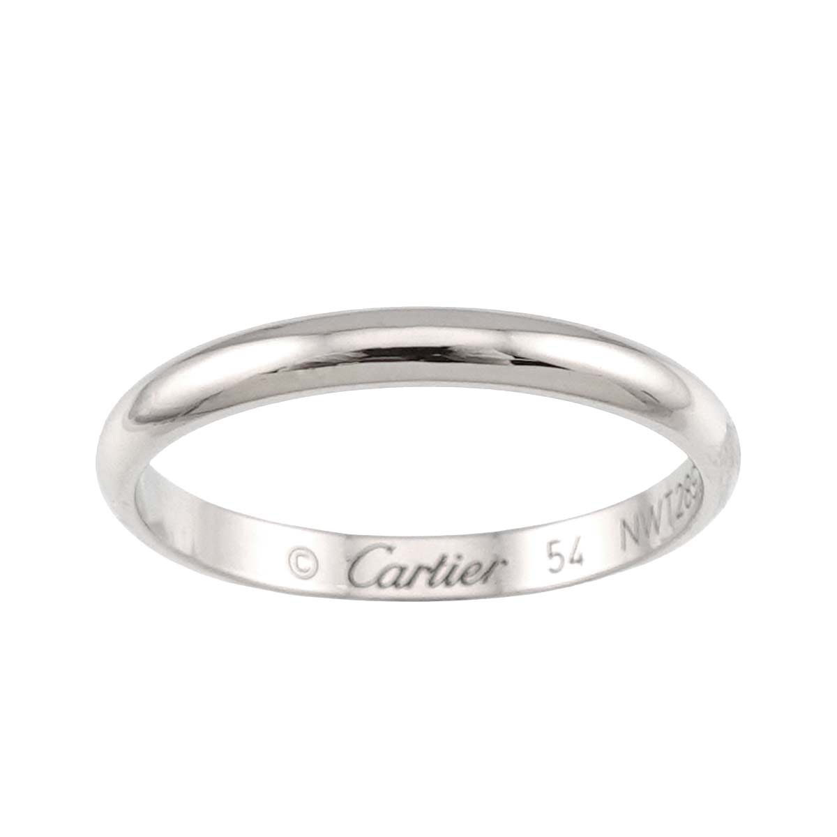 1895 Classic Ring Platinum Size54 6.75(US)