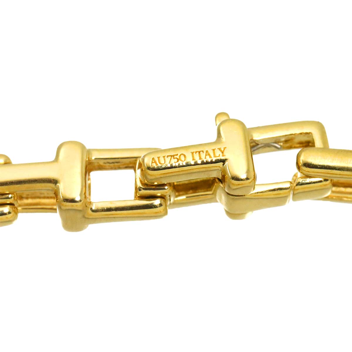 T Narrow Bracelet 18K Yellow Gold 750