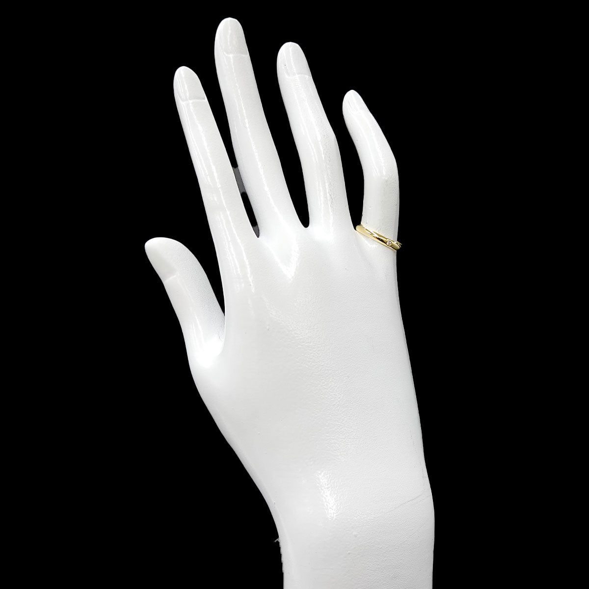 1895 Classic Band Diamond Ring 18K 750 size51 5.5-5.75(US)