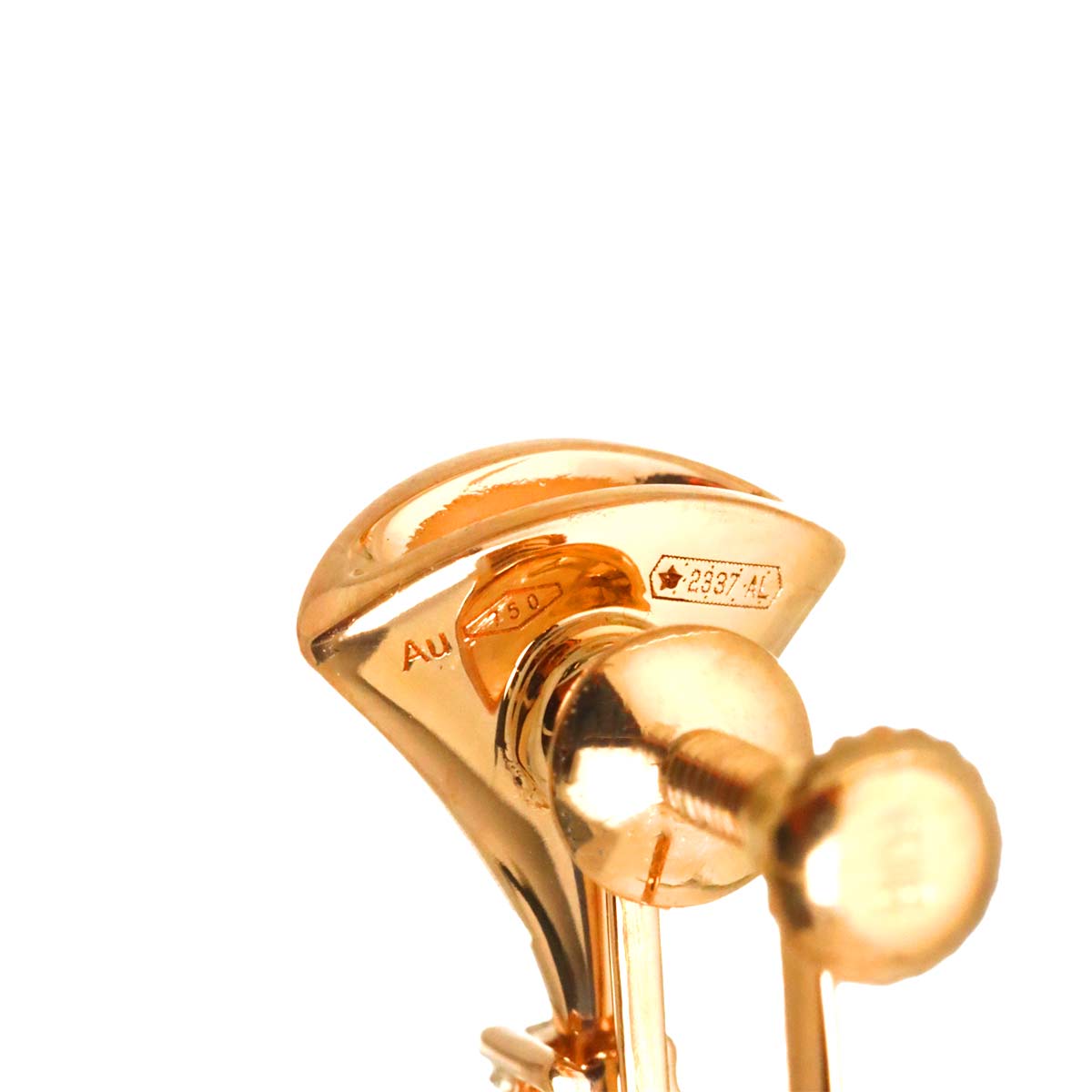 DIVA DREAM MOP Diamond Earrings 18K PG 750