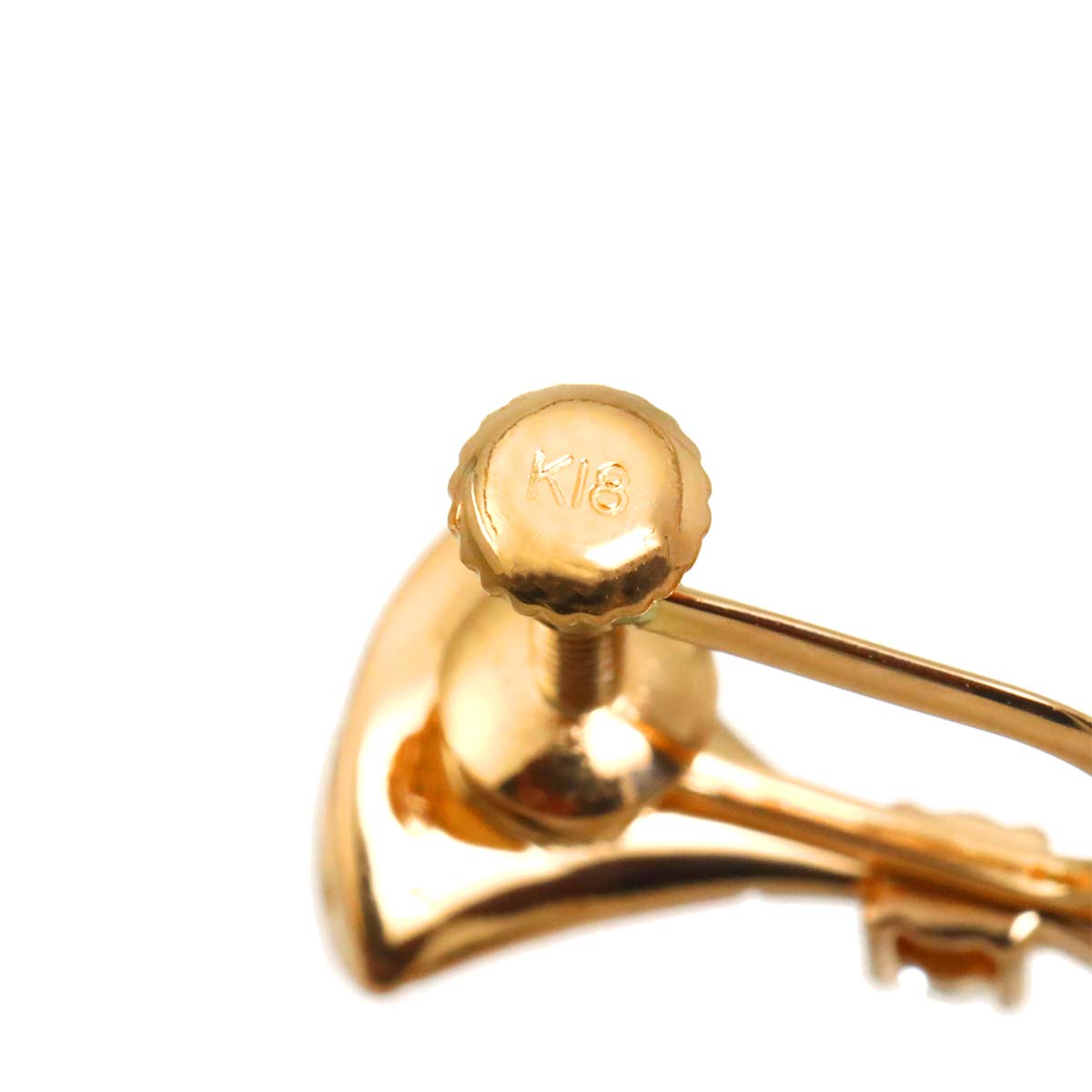 DIVA DREAM MOP Diamond Earrings 18K PG 750