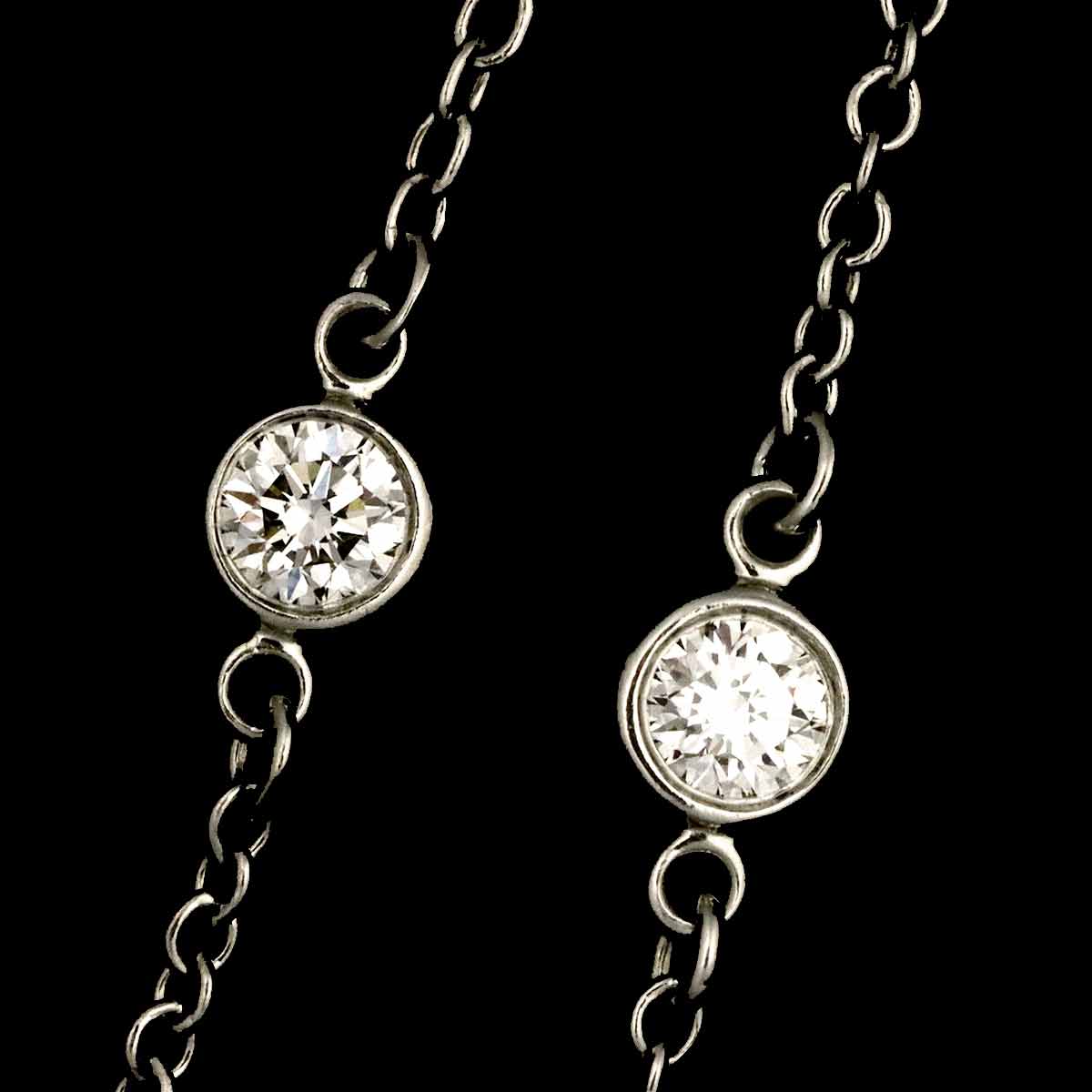 By The Yard Diamond 6P Bracelet Platinum