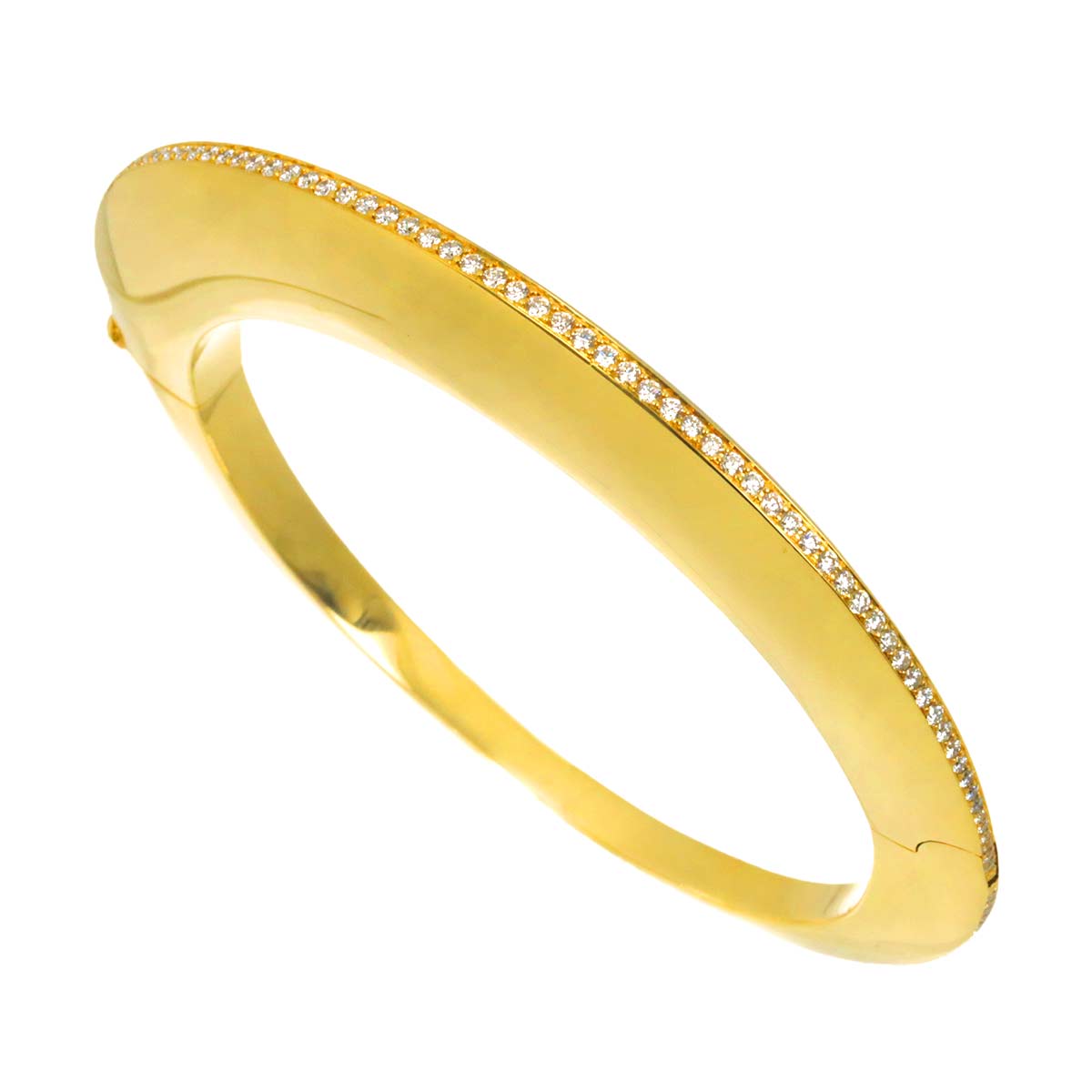 DUNE Diamond Bracelet 18K YG Yellow Gold 750 sizeM