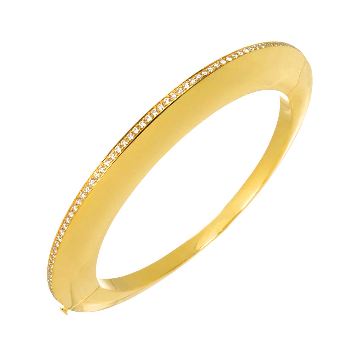 DUNE Diamond Bracelet 18K YG Yellow Gold 750 sizeM
