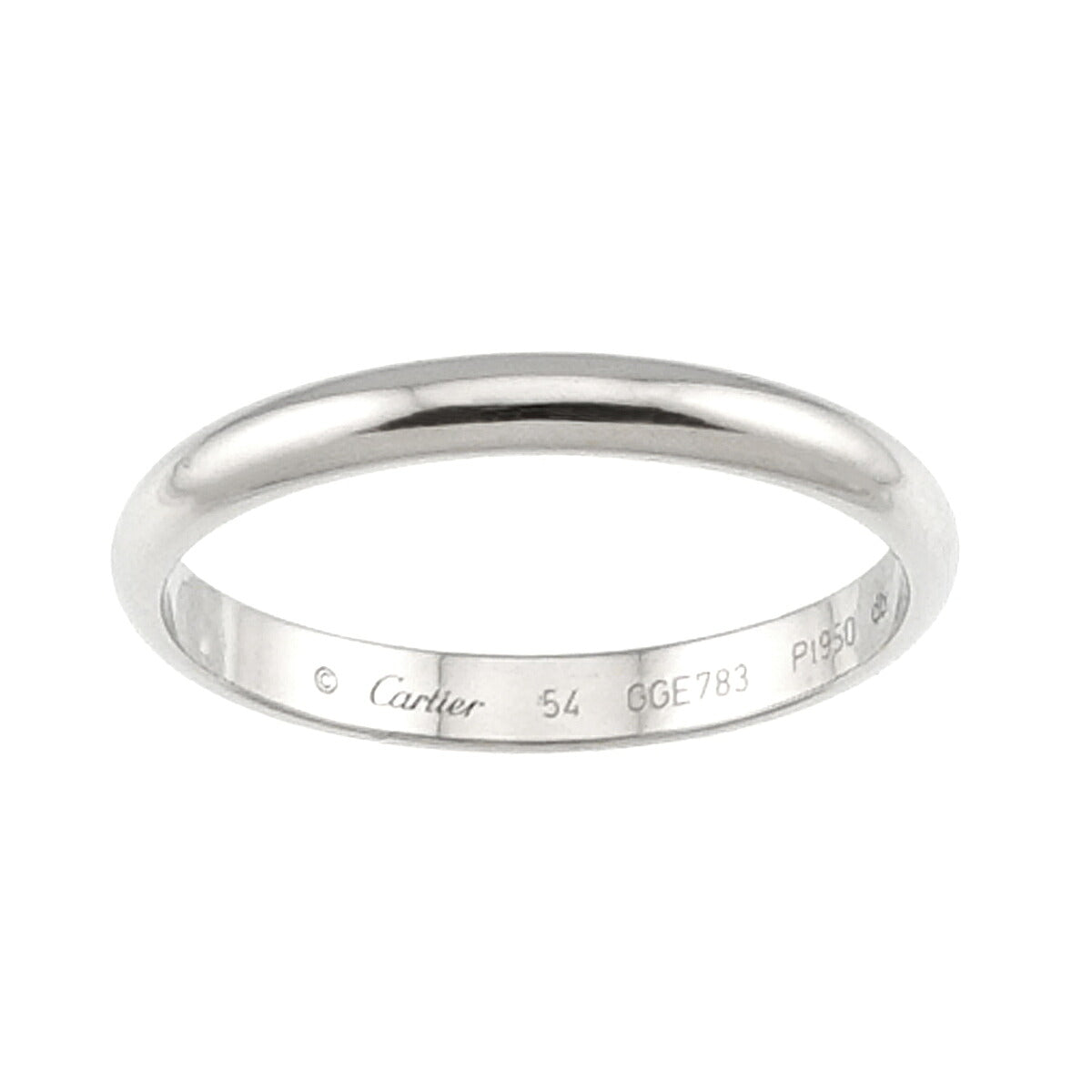 Classic Ring Platinum Size54 6.75(US)
