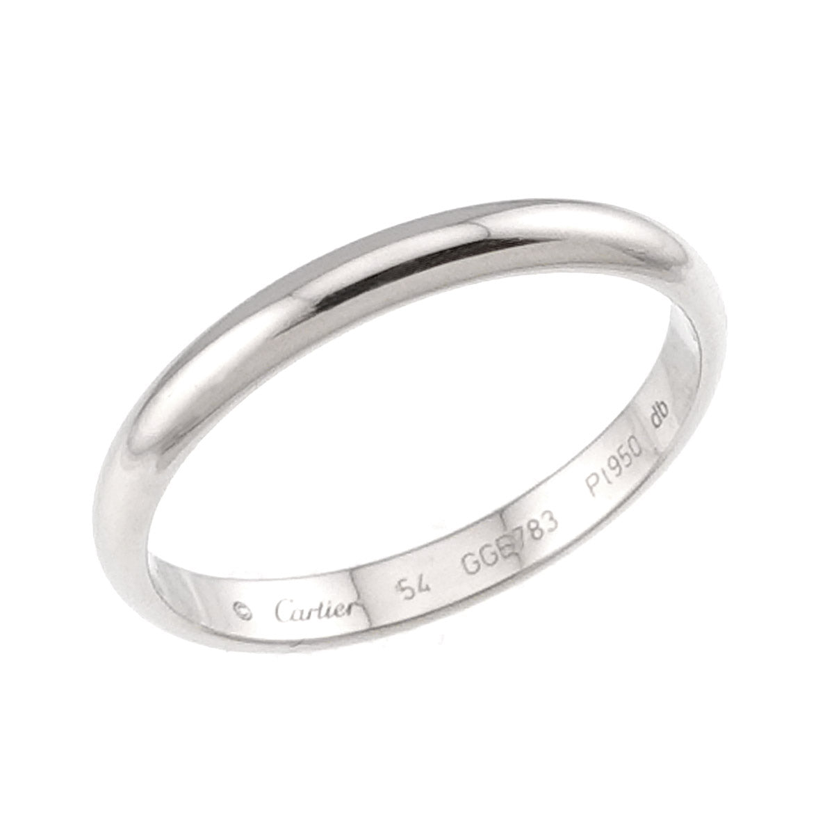 Classic Ring Platinum Size54 6.75(US)
