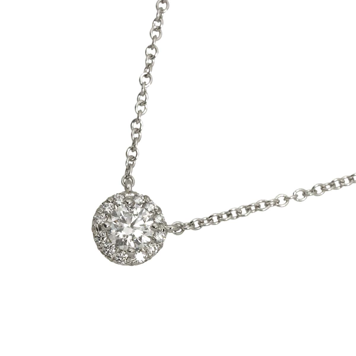 Soleste Diamond Necklace Platinum