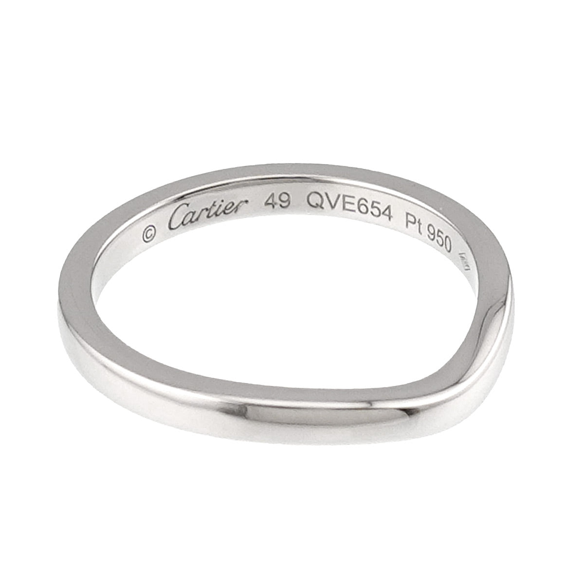 Ballerine Ring Pt Platinum size49 4.75-5(US)