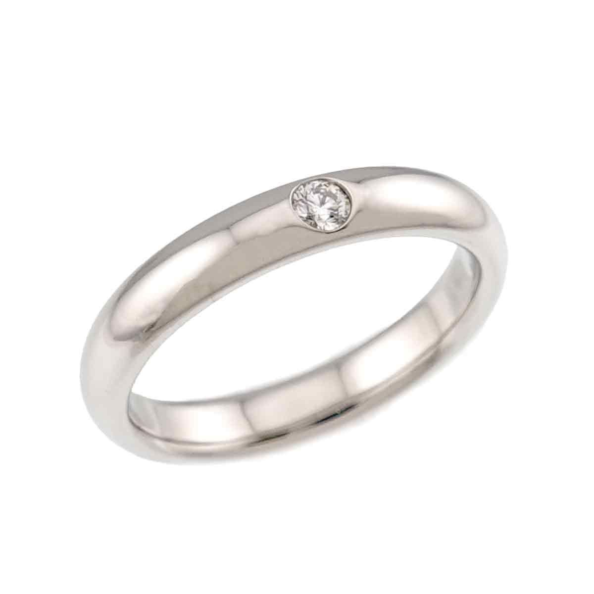 Diamond Ring Pt Platinum size3.75-4(US)