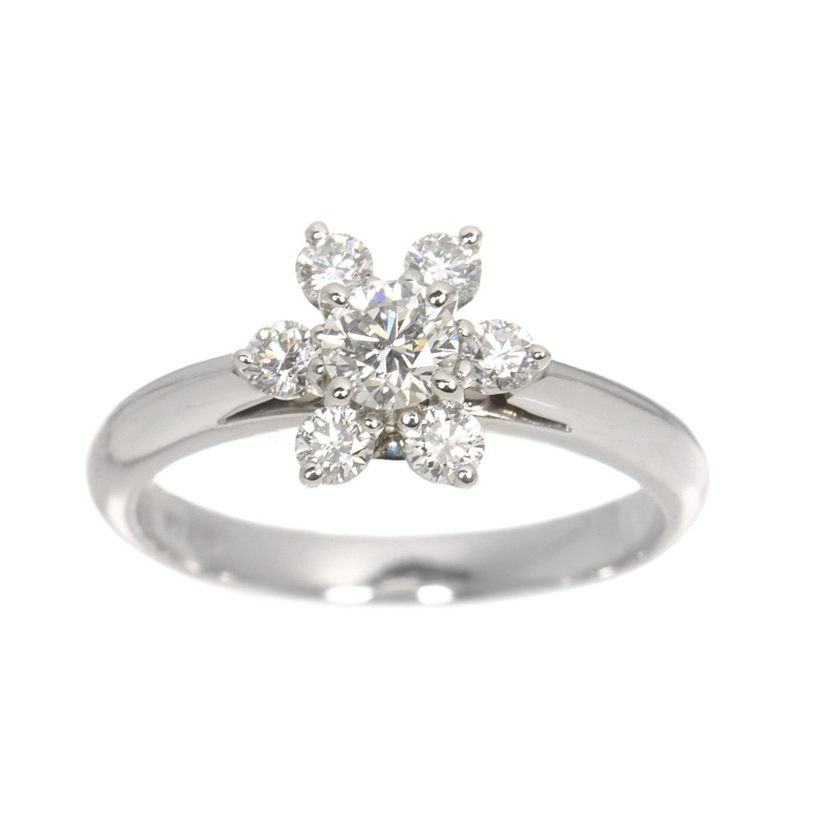 Diamond Ring Platinum Size4(US)