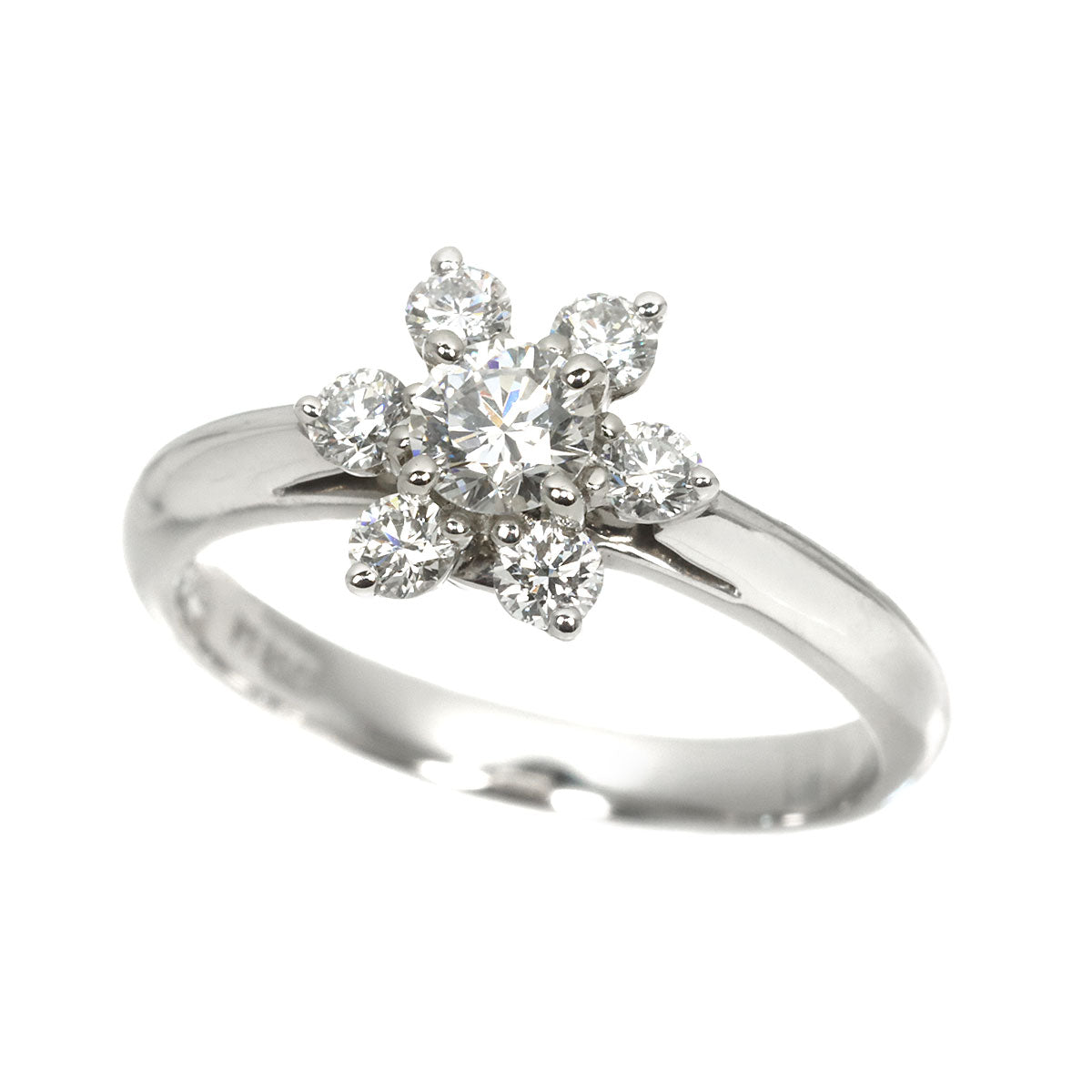Diamond Ring Platinum Size4(US)