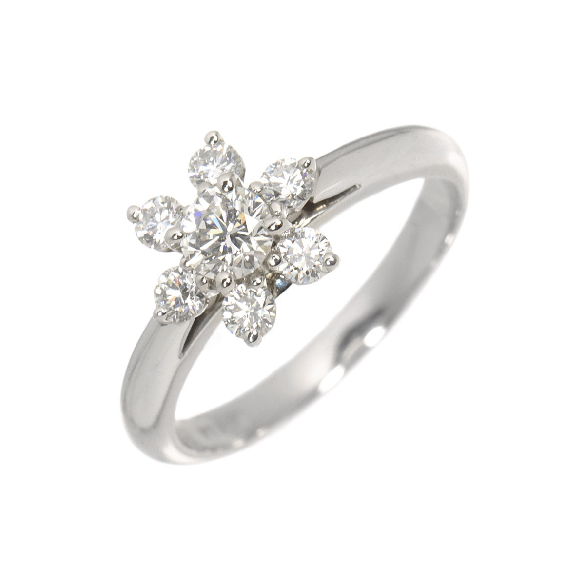 Diamond Ring Platinum Size4(US)