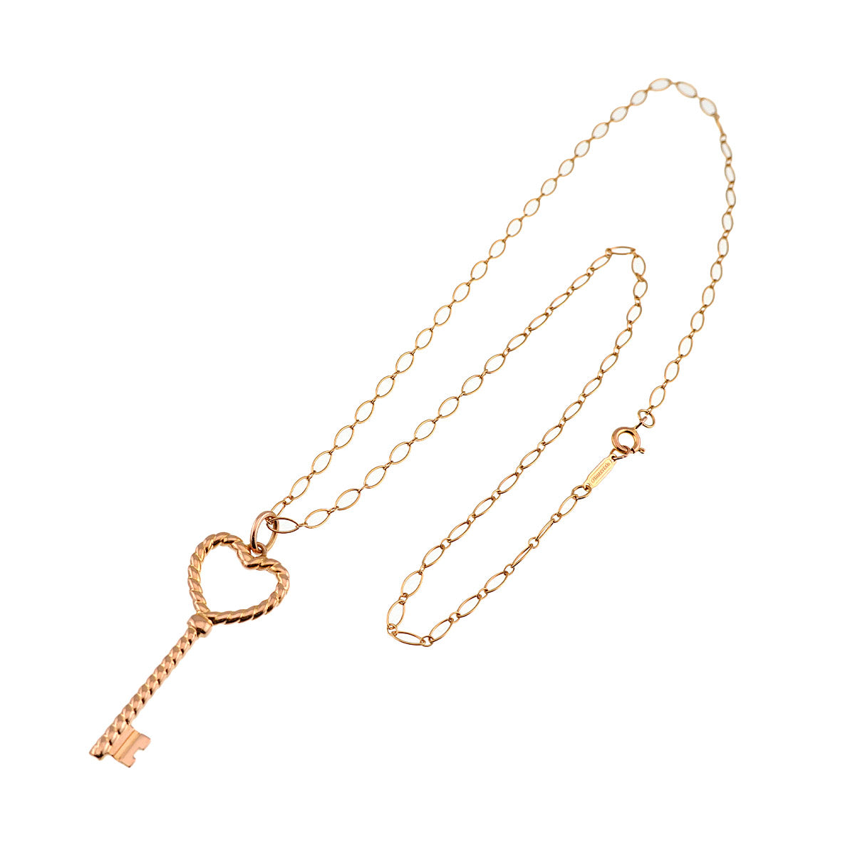 key Necklace 18K YG 750