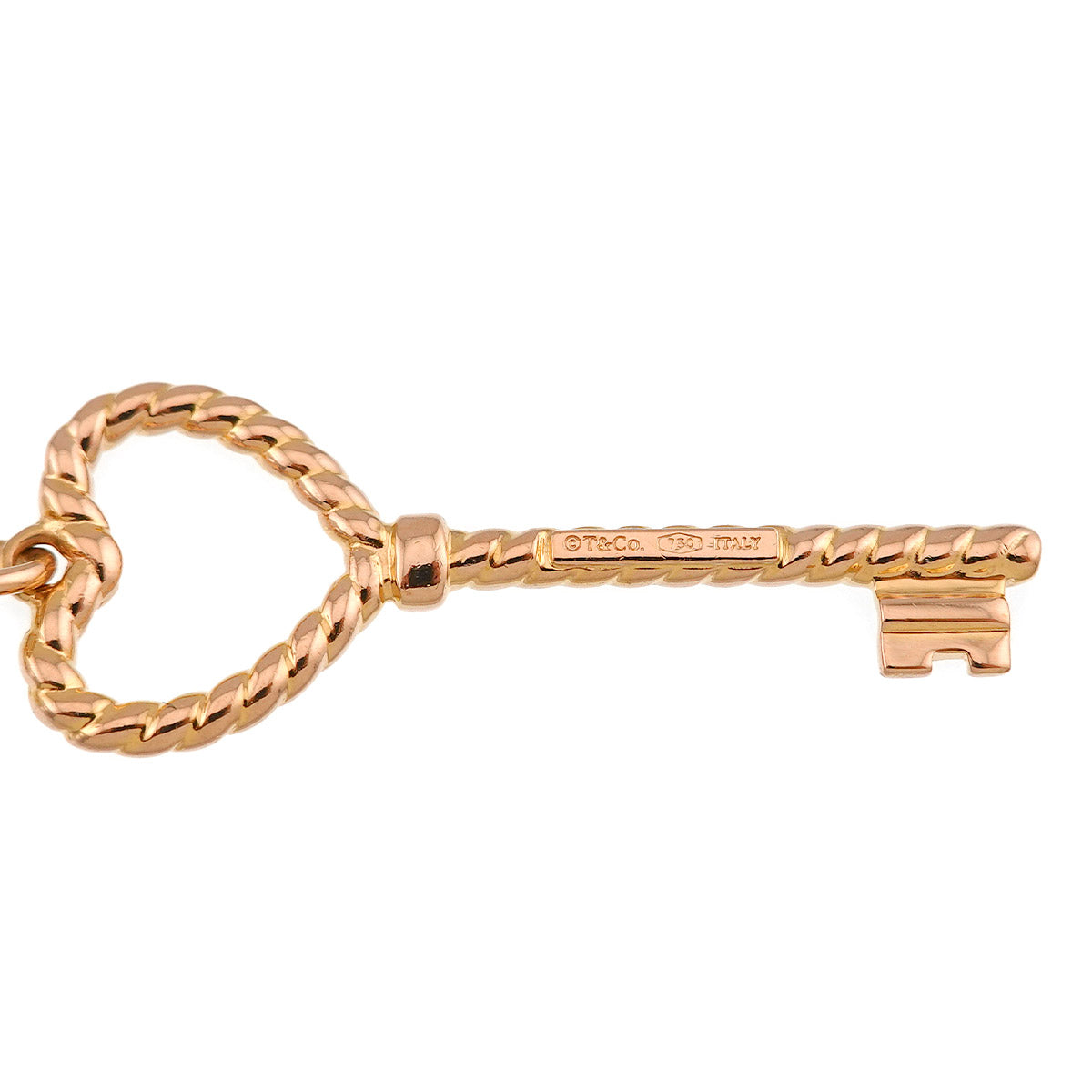 key Necklace 18K YG 750