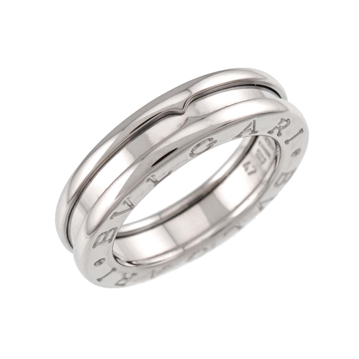 B-ZERO1 1Band Ring 18K White Gold 750 Size51 5.5-5.75(US)