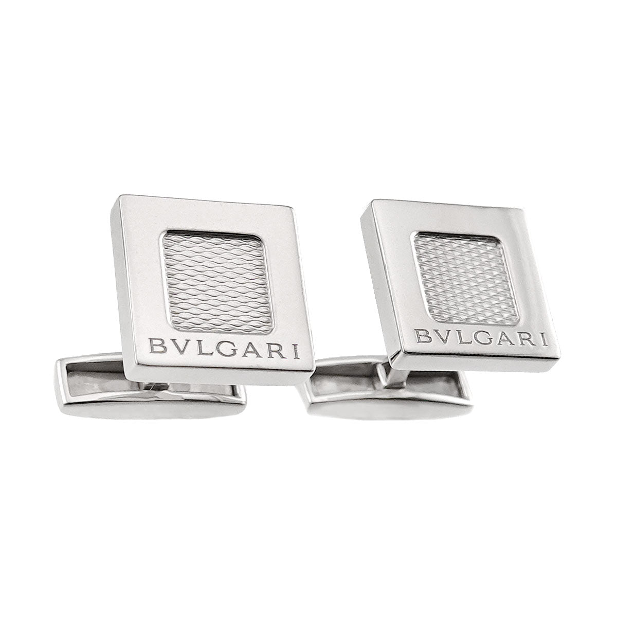 Cufflinks K18 White Gold 750