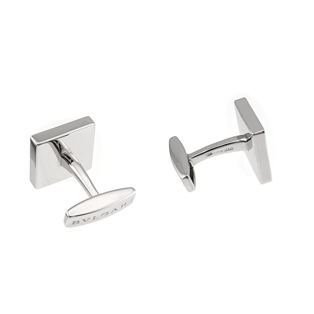 Cufflinks K18 White Gold 750
