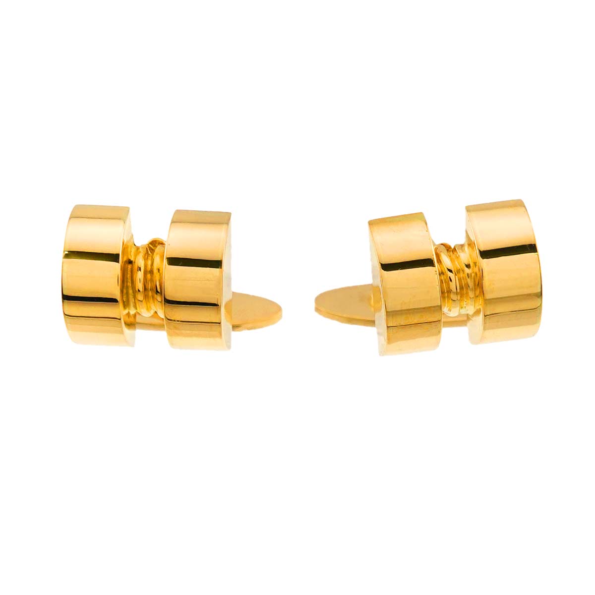 Cuff links 18K Yellow Gold 750