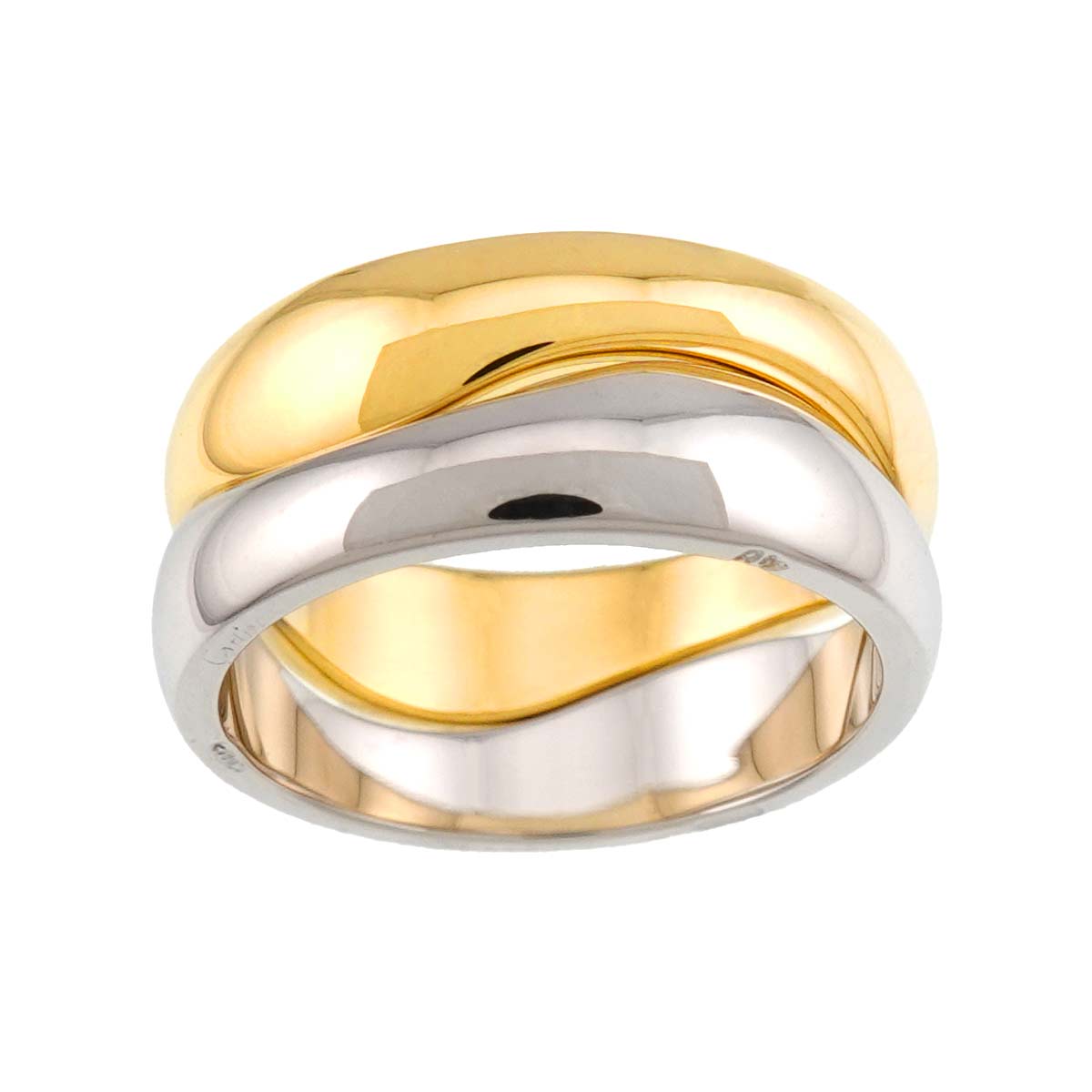 Love Me Ring 18K YG WG 750 size48 4-4.5(US)