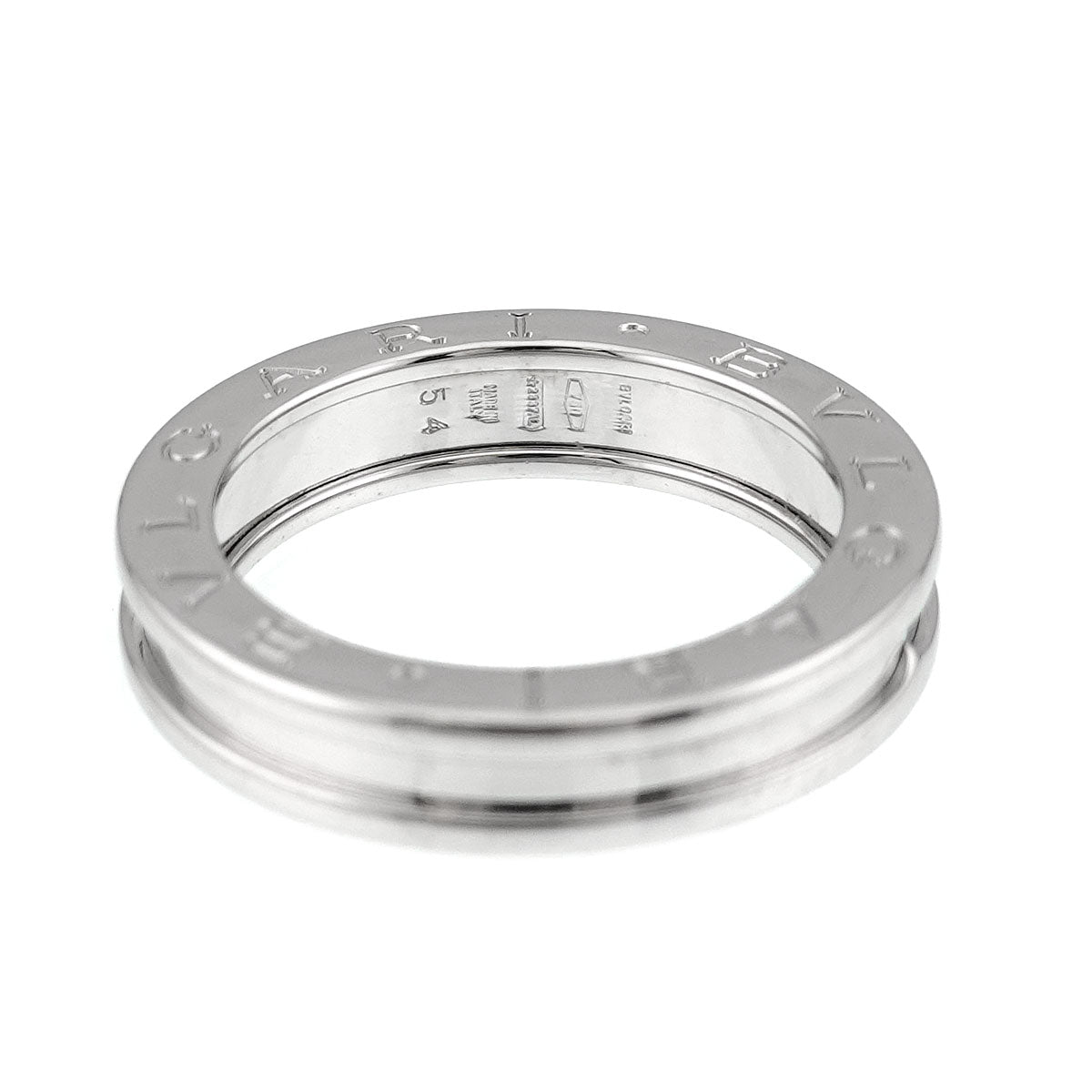 B-zero1 1Band Ring 18K WG 750 size54 6.5-6.75(US)