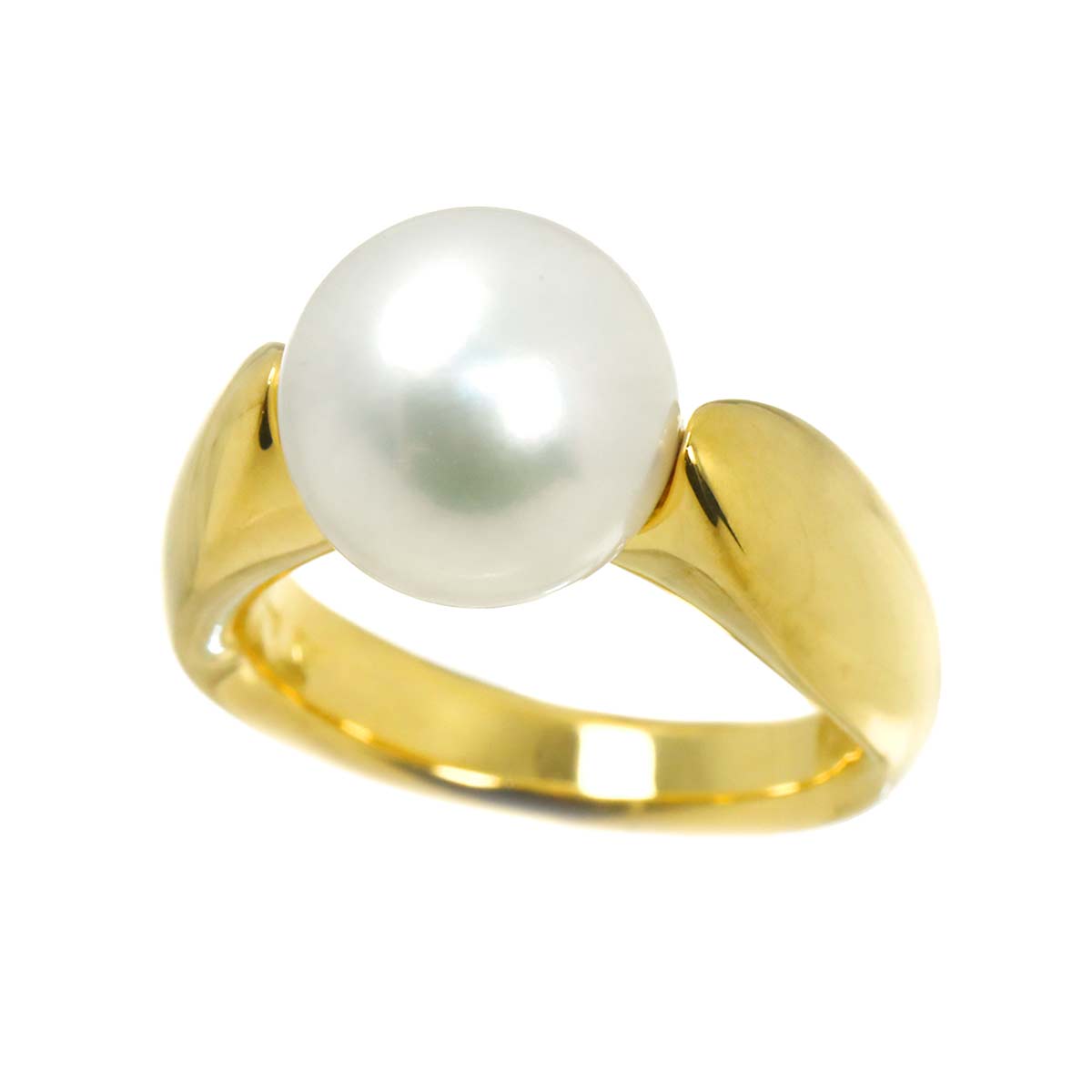 South Sea pearl 10.4mm Ring 18K YG 750 5.75-6(US)
