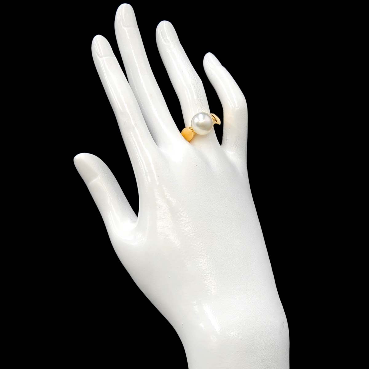 South Sea pearl 10.4mm Ring 18K YG 750 5.75-6(US)