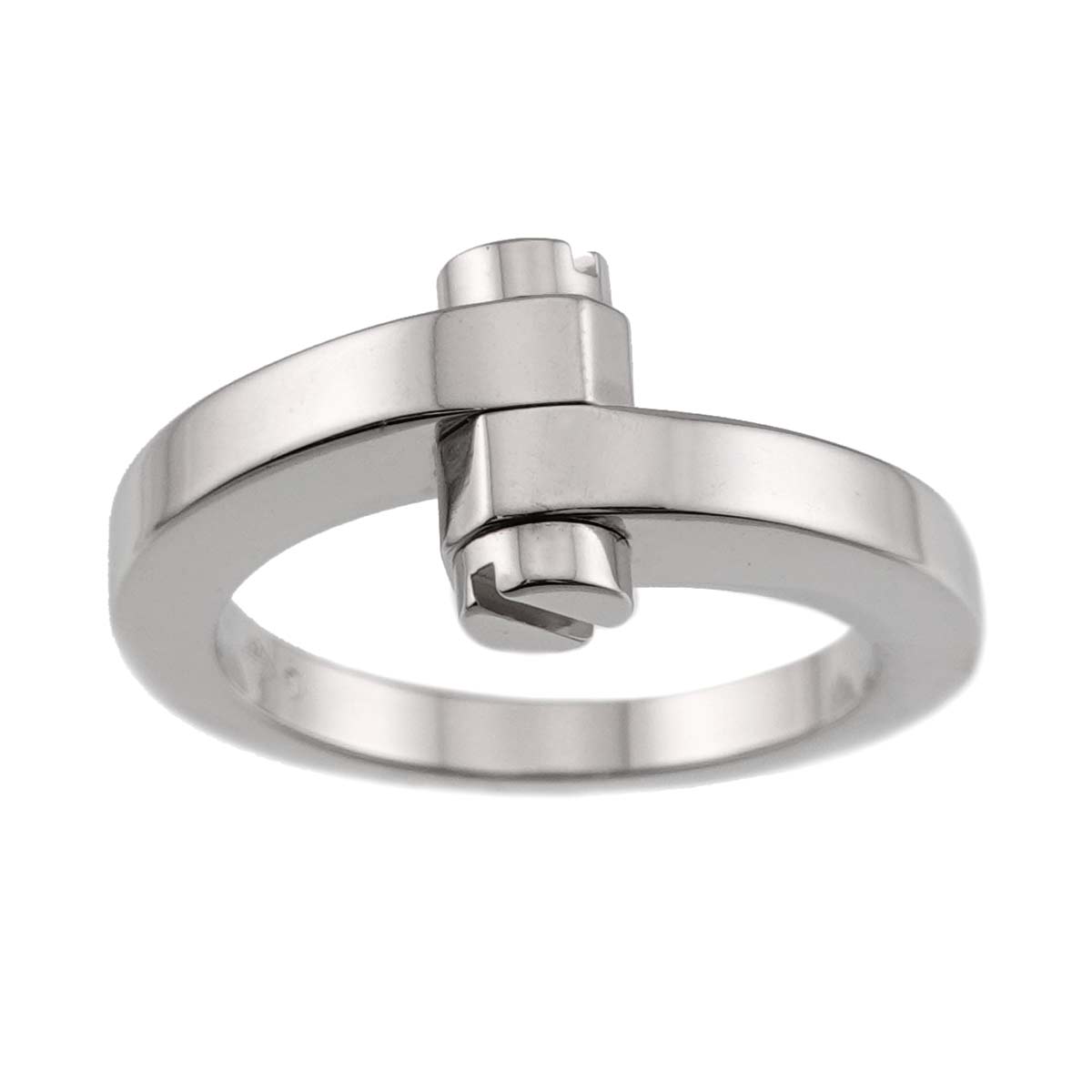Menotte Ring 18K White Gold 750 size65 11(US)