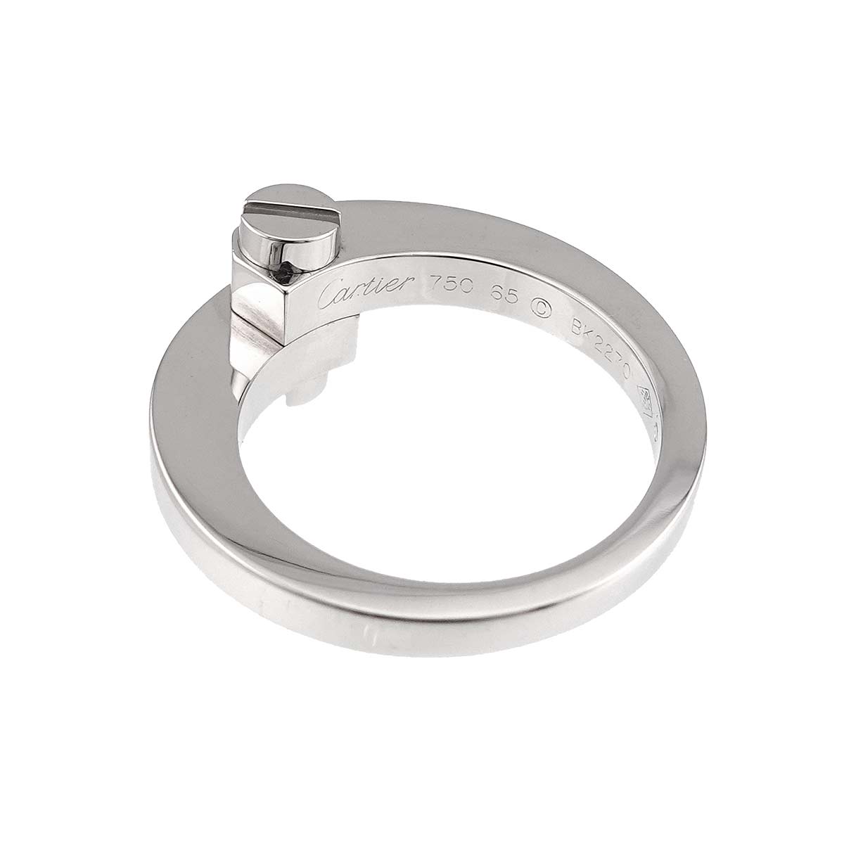 Menotte Ring 18K White Gold 750 size65 11(US)