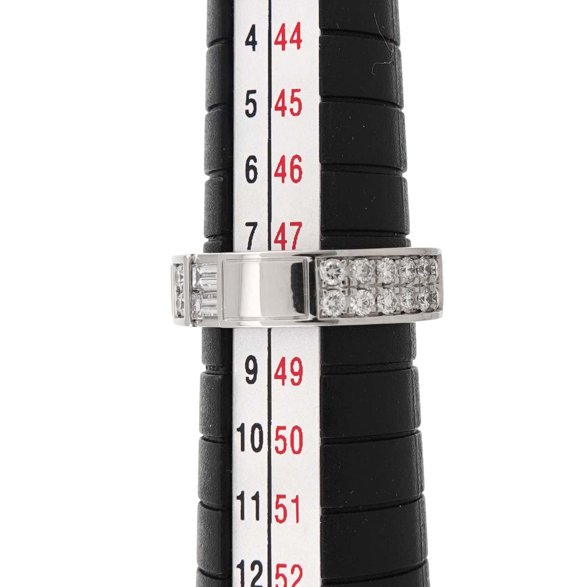 Traffic Diamond Ring Pt Platinum size4-4.5(US)