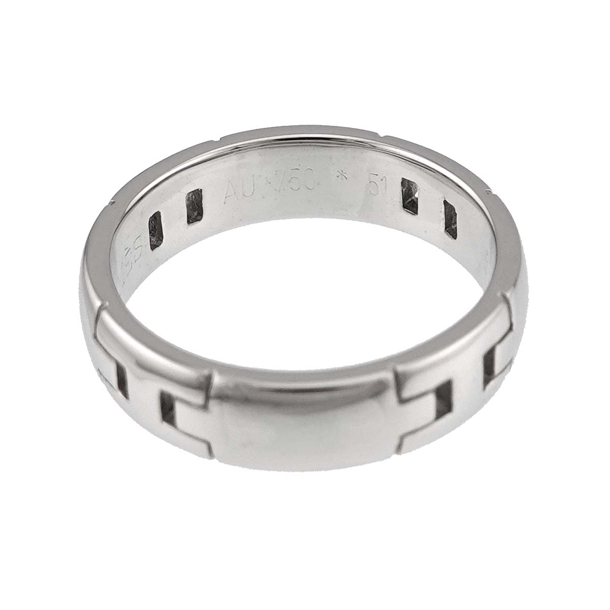 Hercules Ring 18K White Gold 750 Size51 5.5-5.75(US)