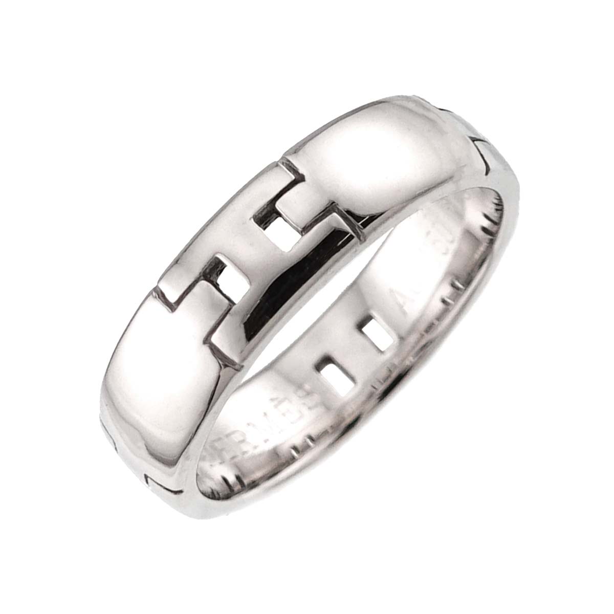 Hercules Ring 18K White Gold 750 Size51 5.5-5.75(US)