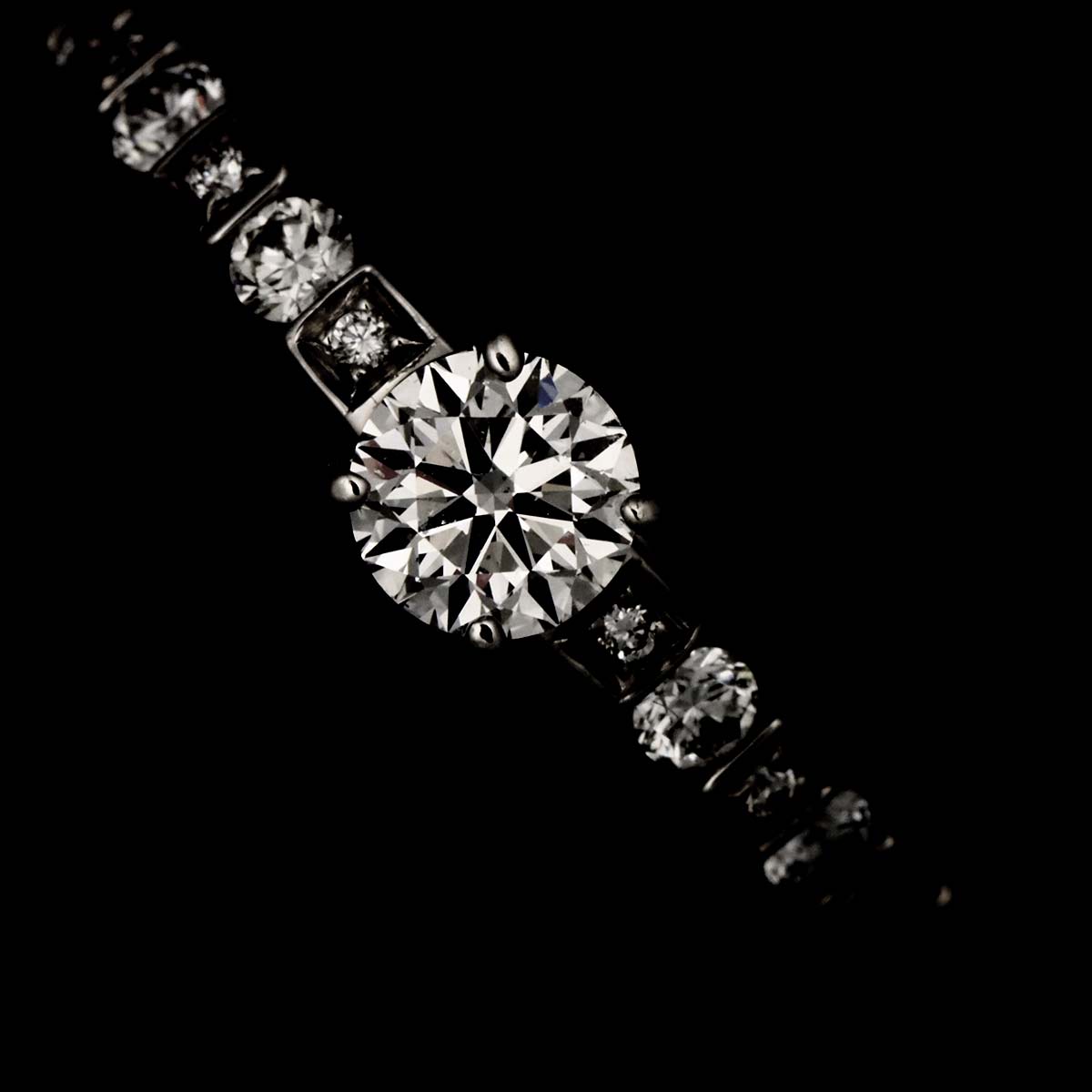 Belle Epoque Diamond 0.30ct Ring Pt Size4(US)