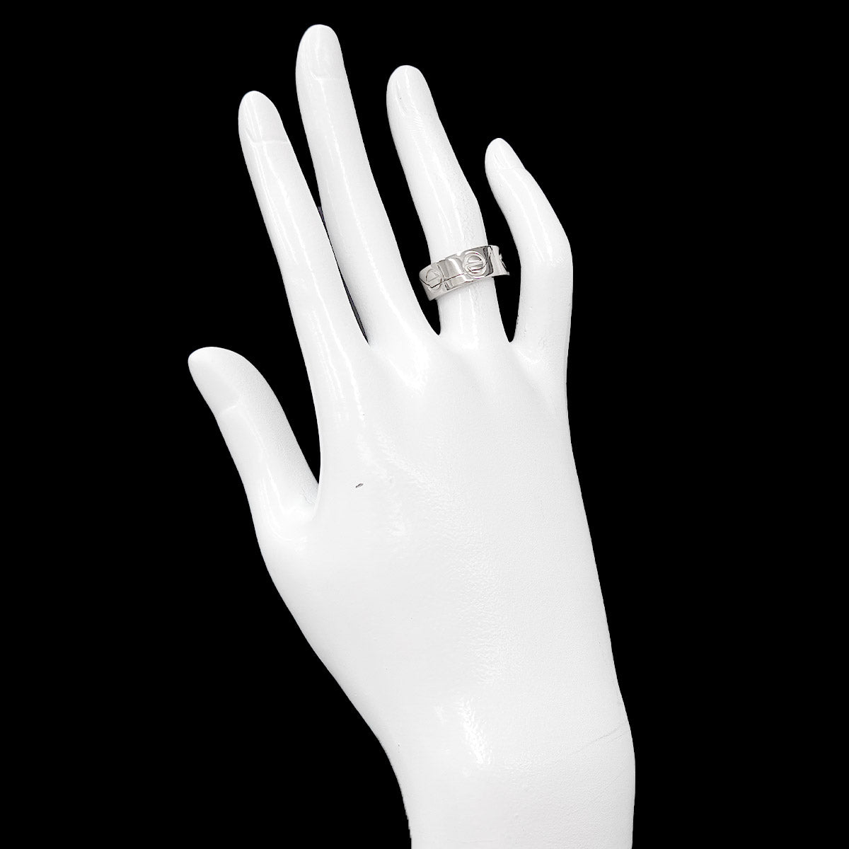 Astro Love Ring 18K White Gold 750 size48 4.5(US)