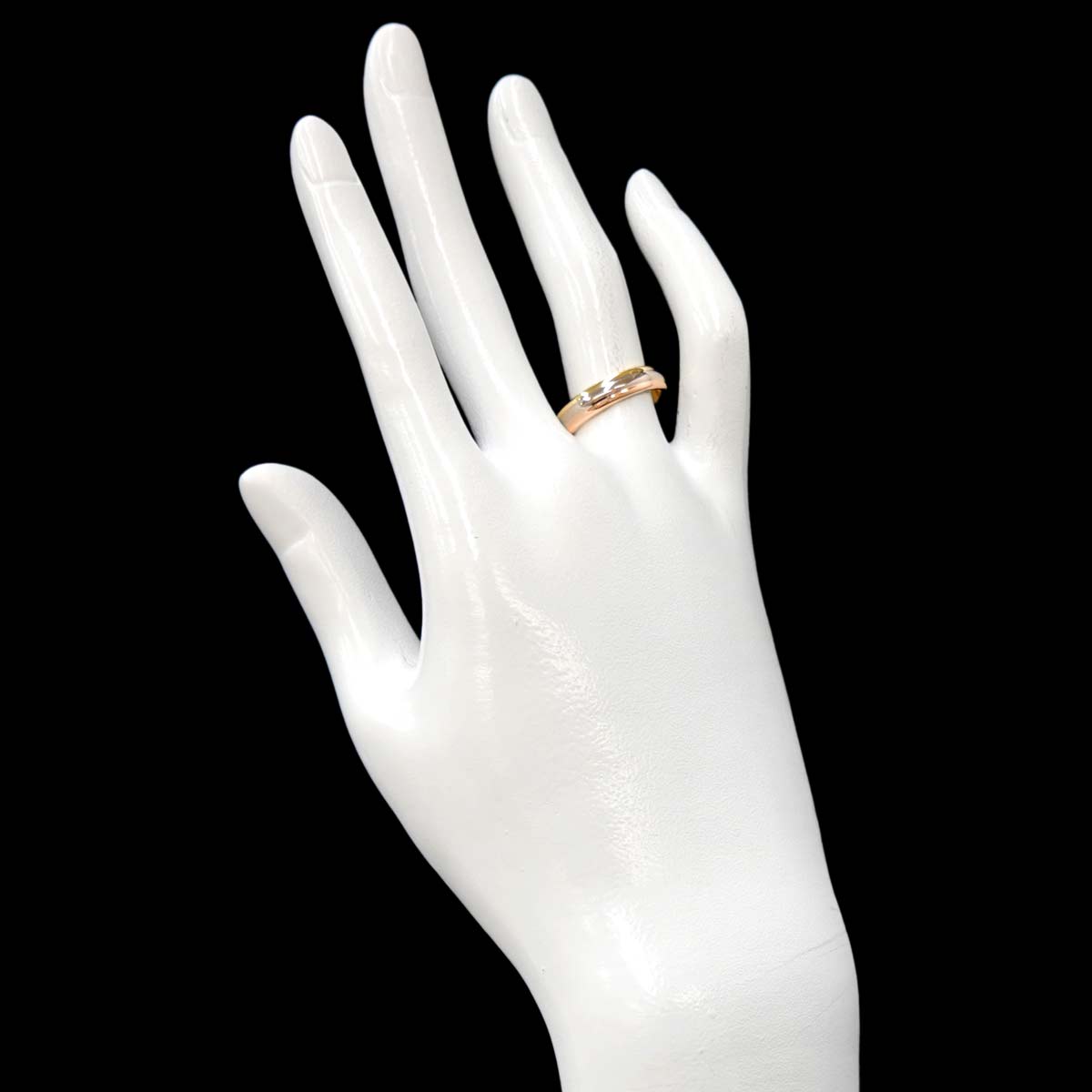 VENDOME Ring 18K YG WG PG 750 Size53 6-6.25(US)