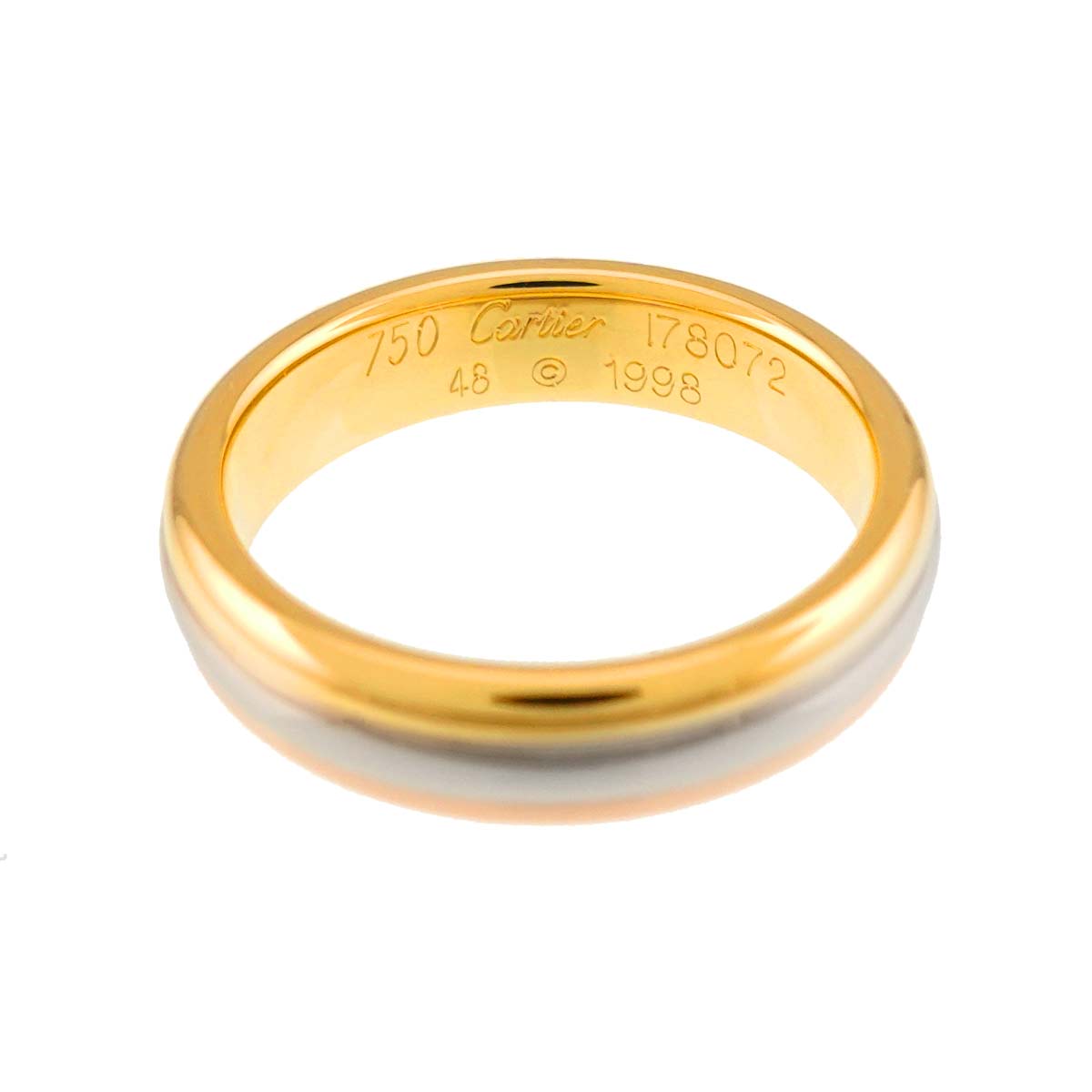 Vendome Ring 18K YG WG PG 750 size48 4-4.5(US)