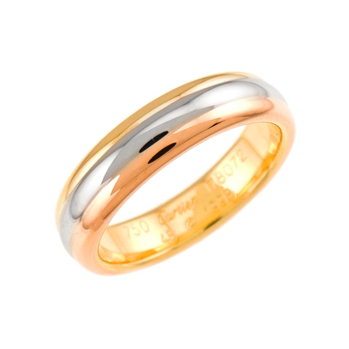 Vendome Ring 18K YG WG PG 750 size48 4-4.5(US)