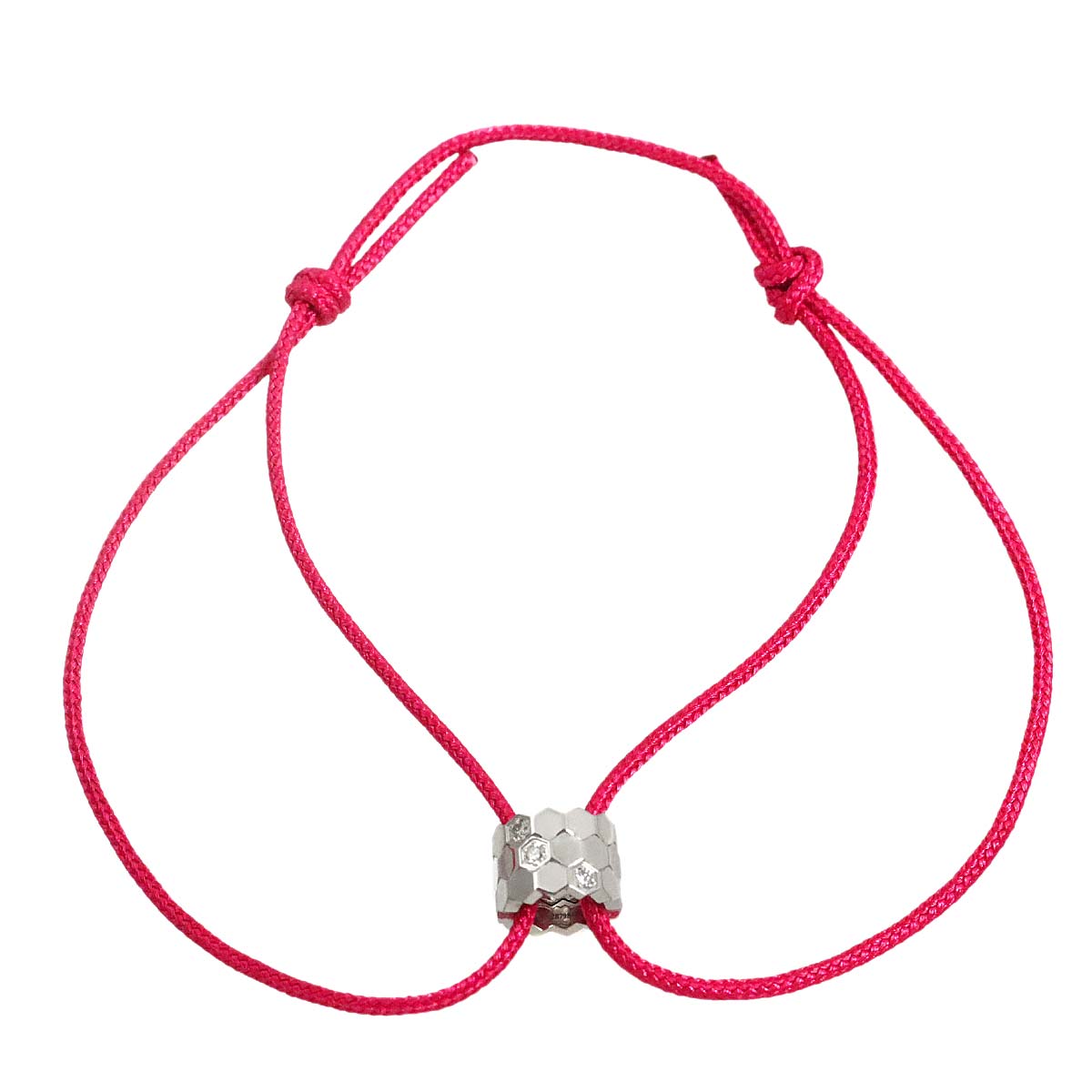 Bee de Diamond Bracelet 18K White Gold 750
