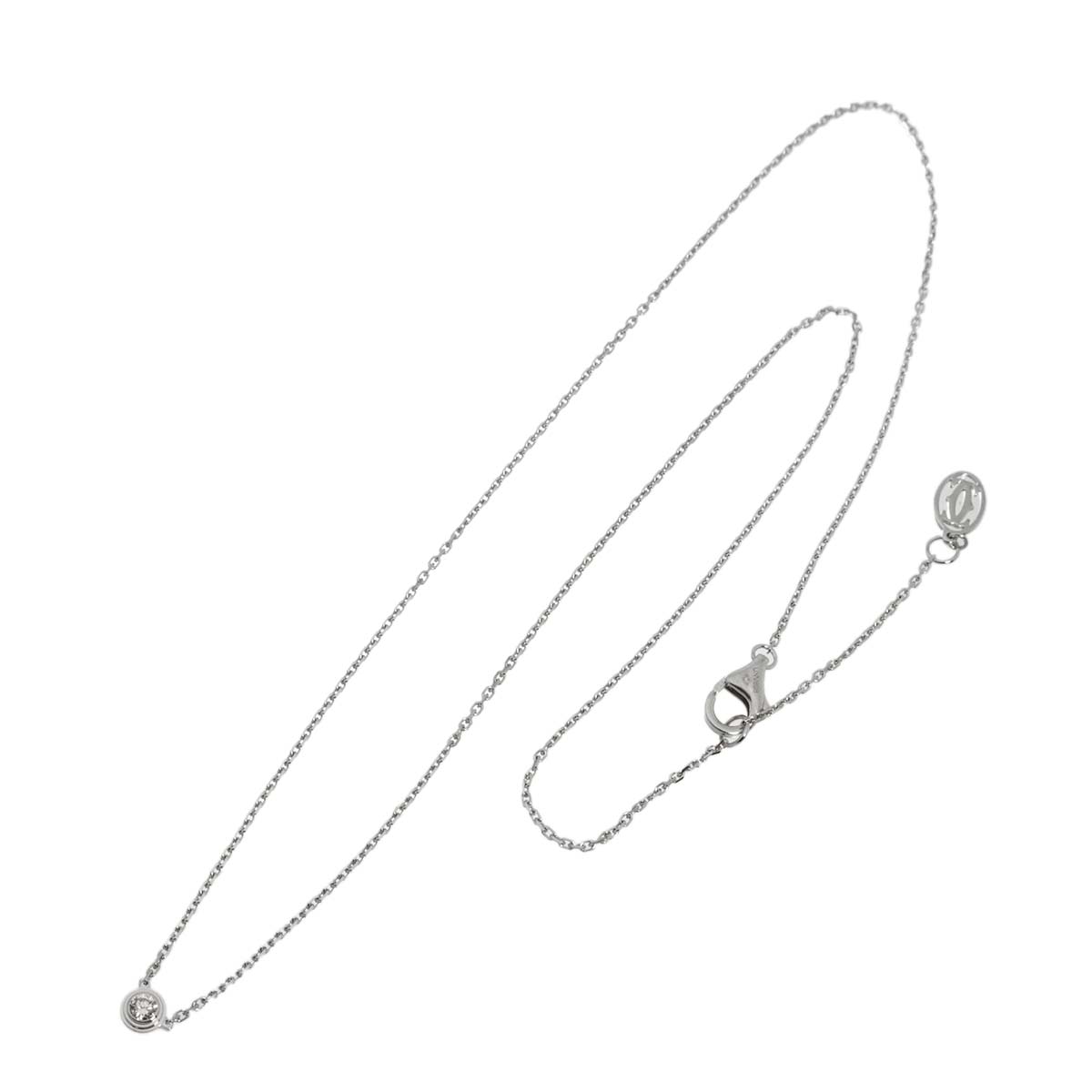 d Amour XS Necklace Diamond Necklace 18K WG 750