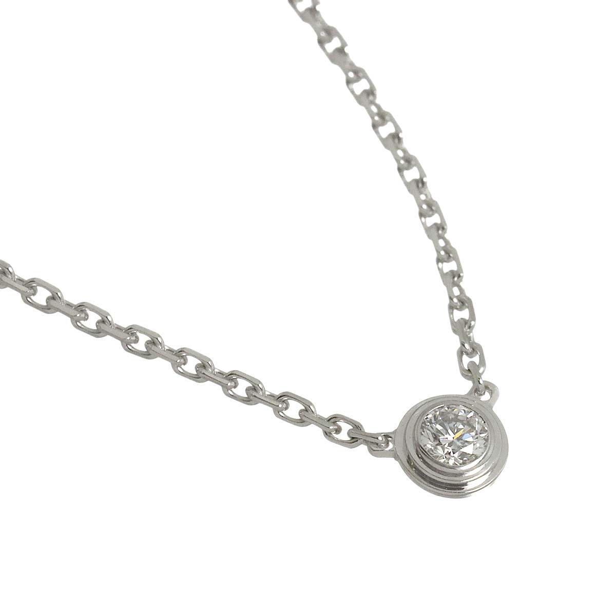 d Amour XS Necklace Diamond Necklace 18K WG 750
