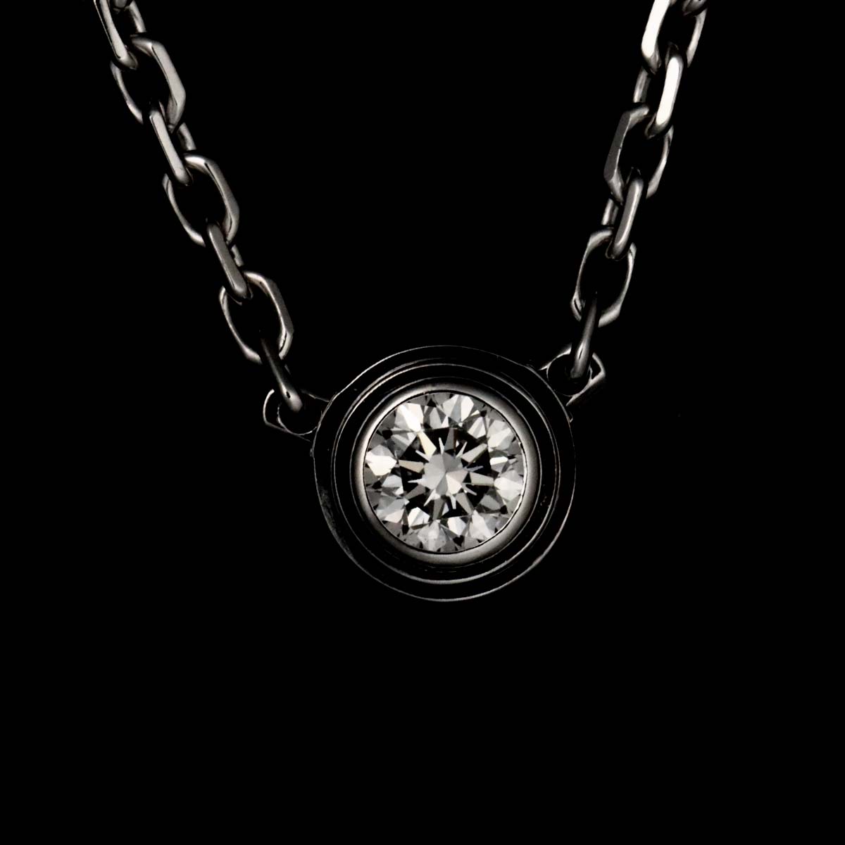 d Amour XS Necklace Diamond Necklace 18K WG 750